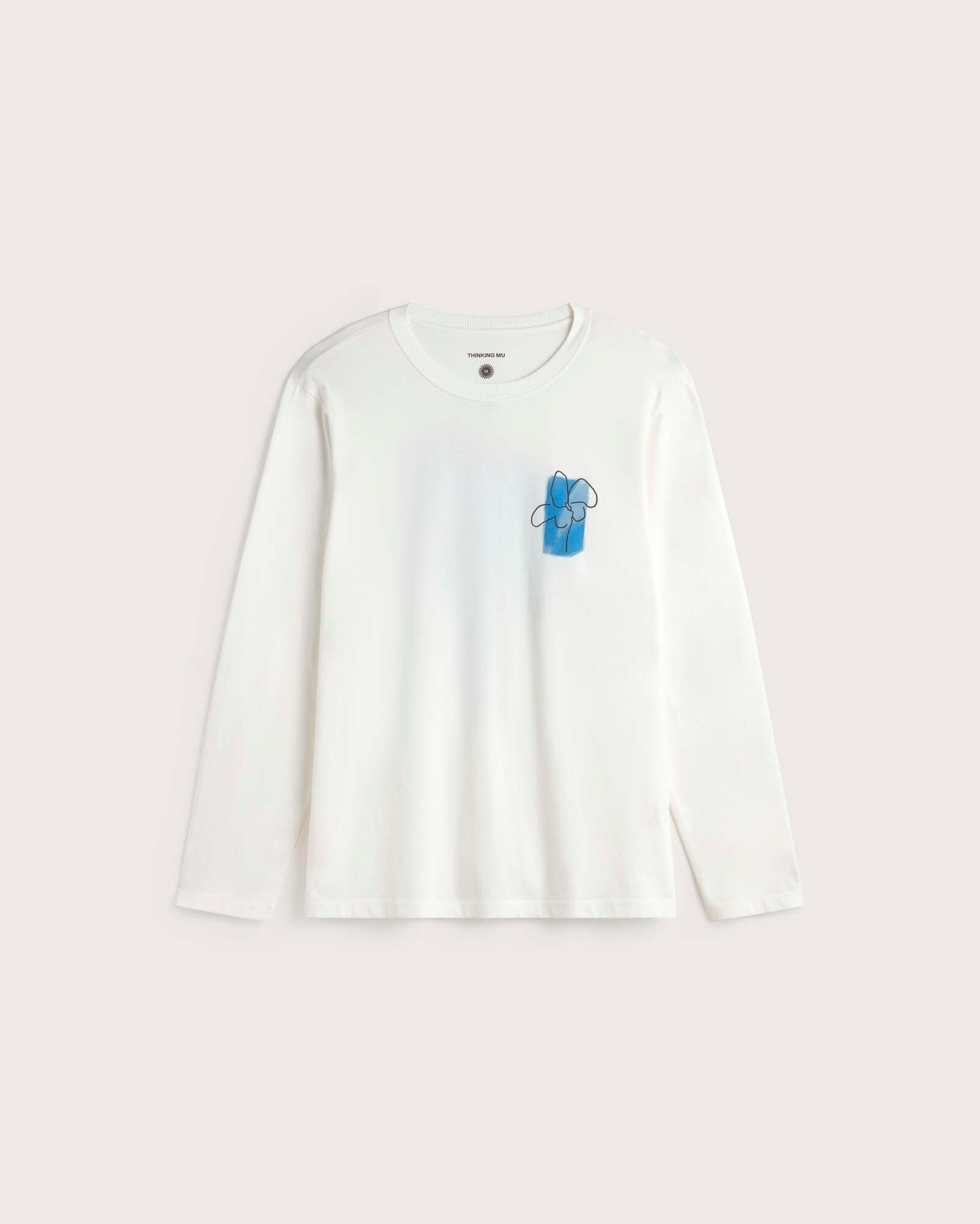 Camiseta flower Emilio R sostenible silueta - 1