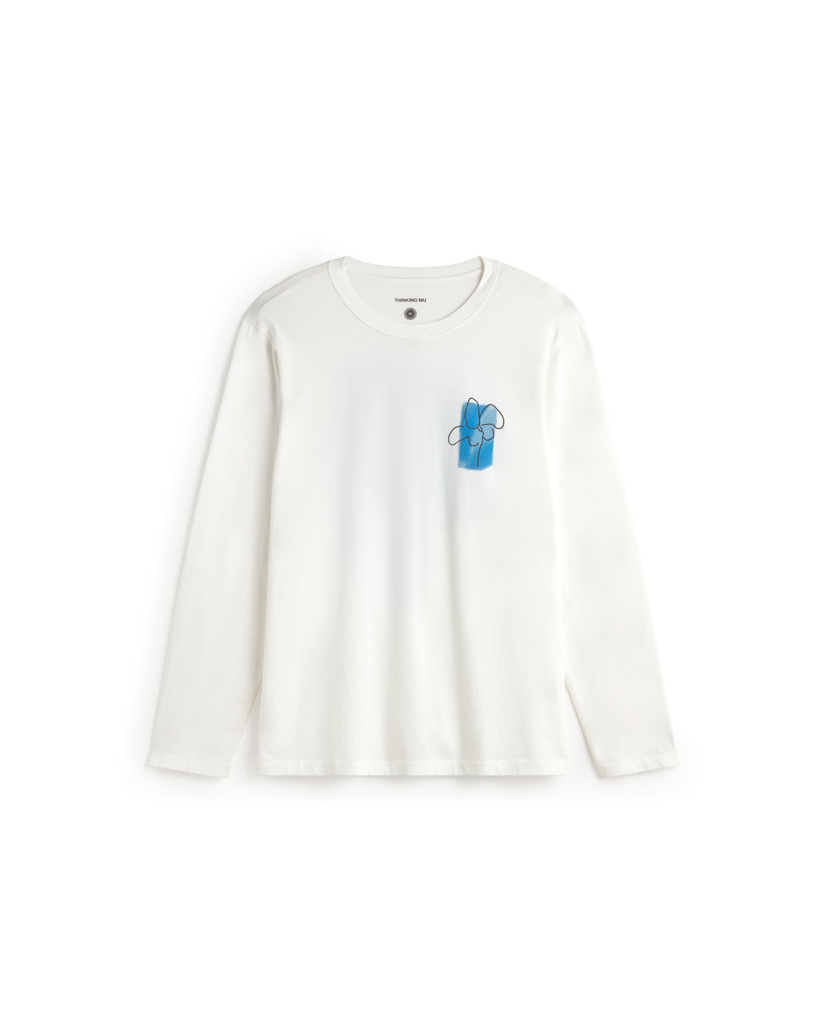 Camiseta flower Emilio R sostenible silueta - 1