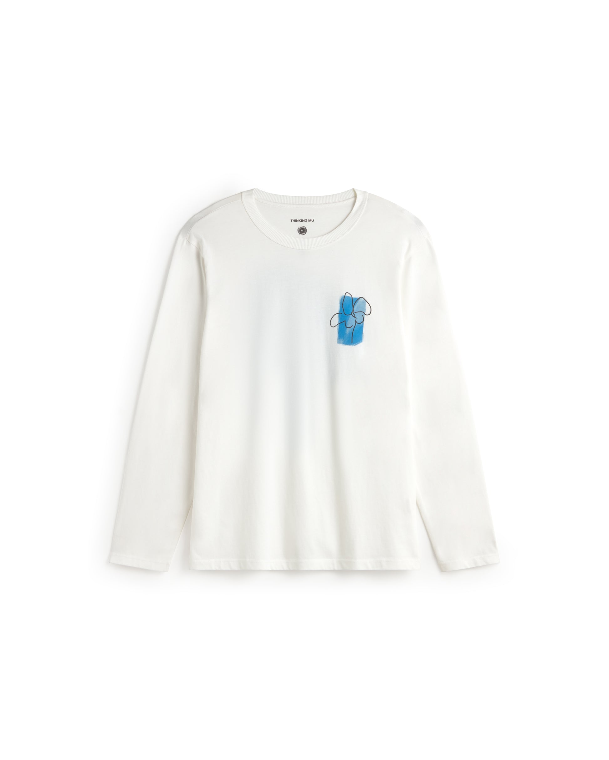 Camiseta flower Emilio R sostenible silueta - 1