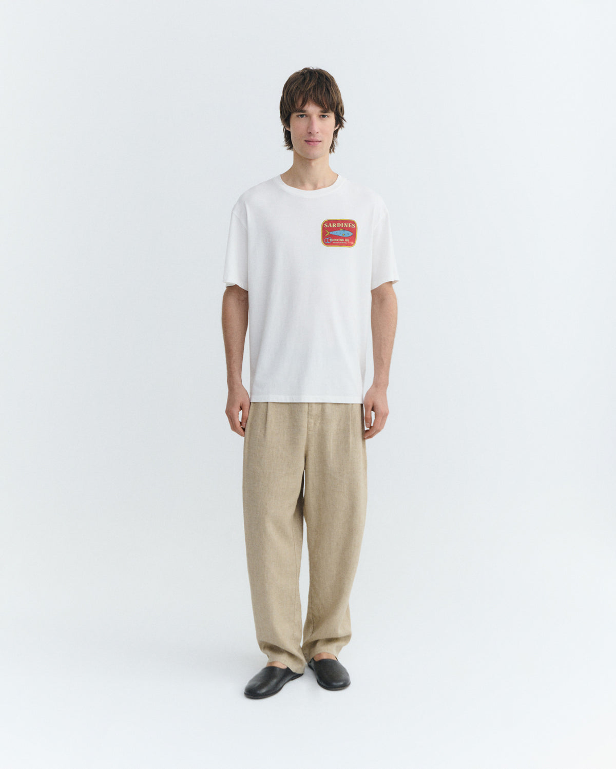 Camiseta sardines Aaron sostenible - 1