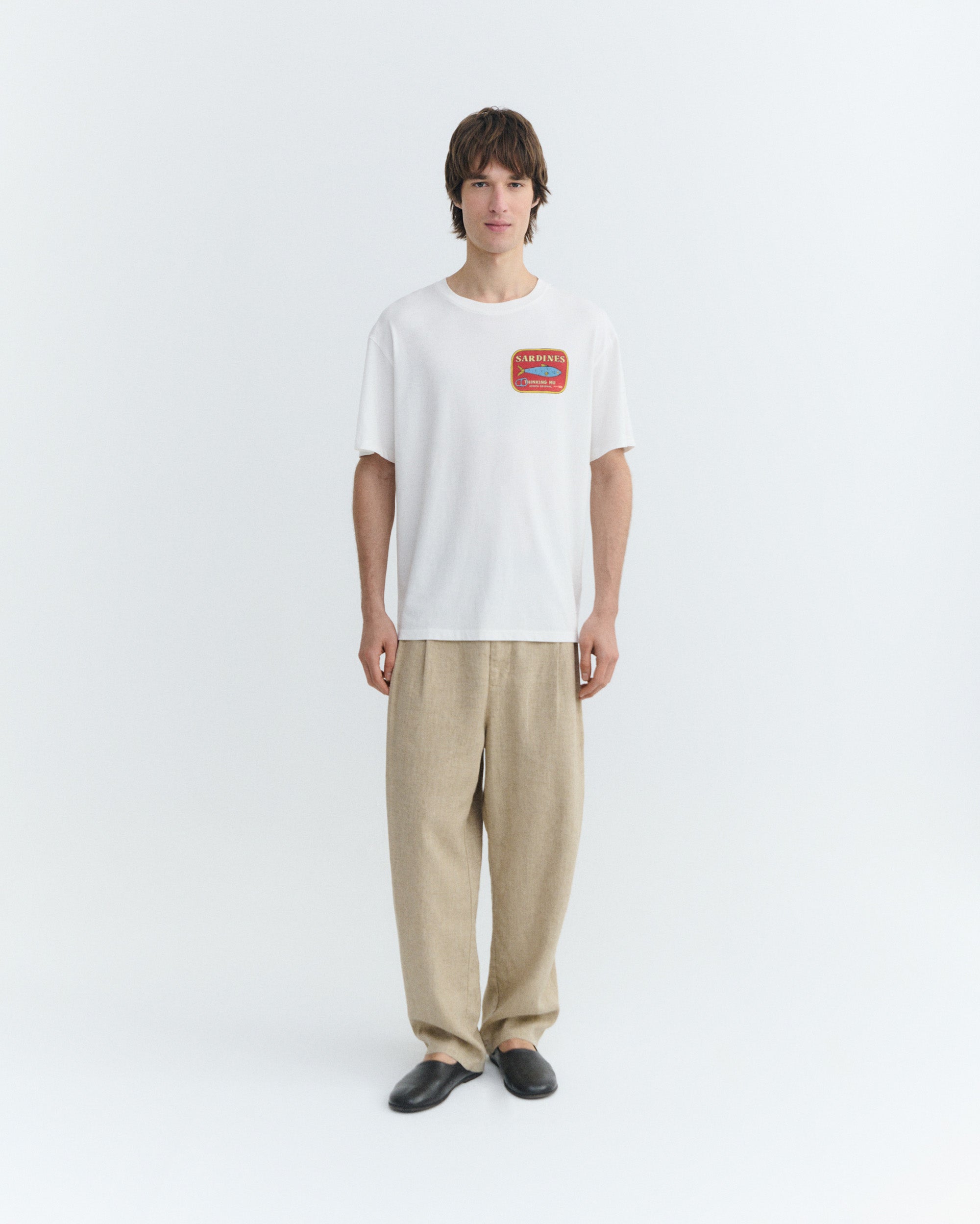 Camiseta sardines Aaron sostenible - 1