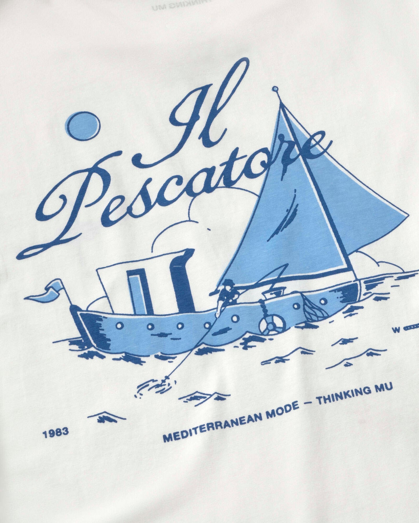 Camiseta pescatore Zach sostenible silueta - 2