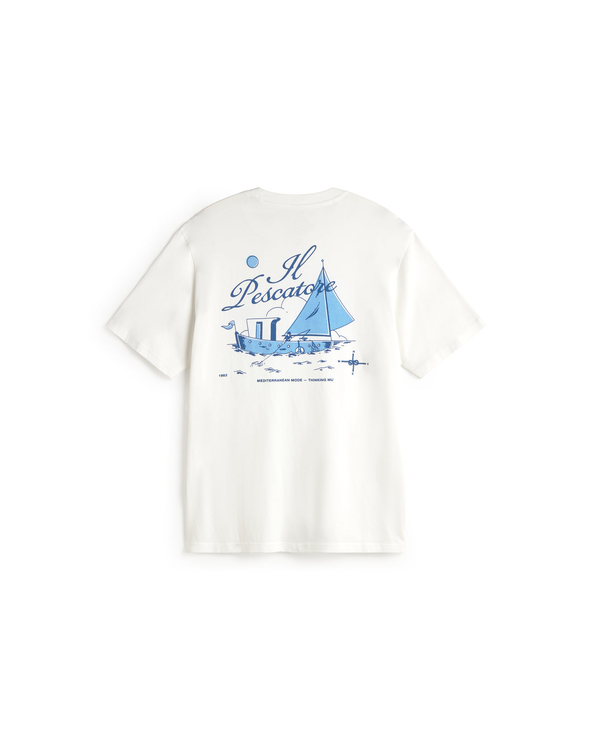 Camiseta pescatore Zach sostenible silueta - 3