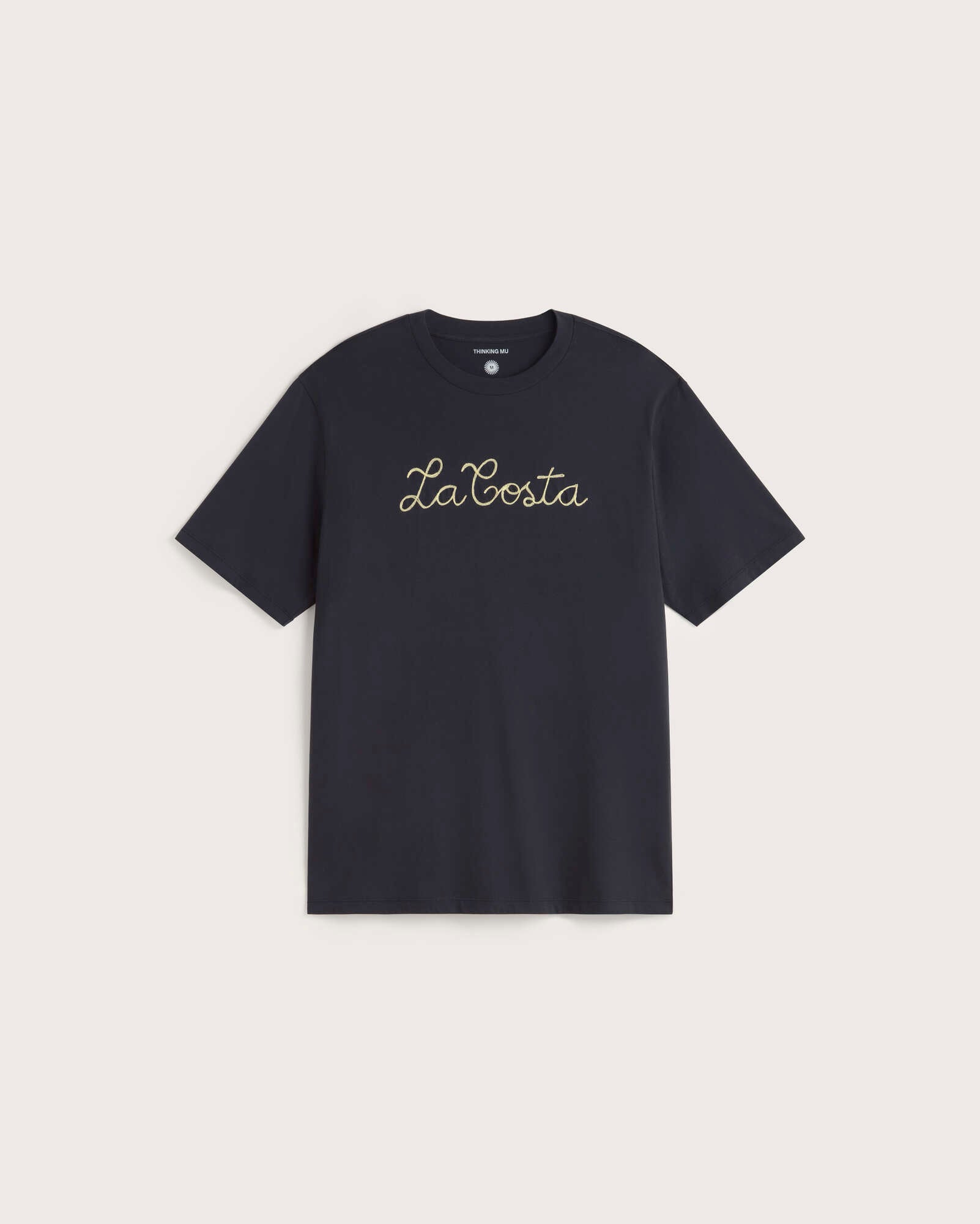Camiseta bordada a mano la costa Zach sostenible silueta - 1