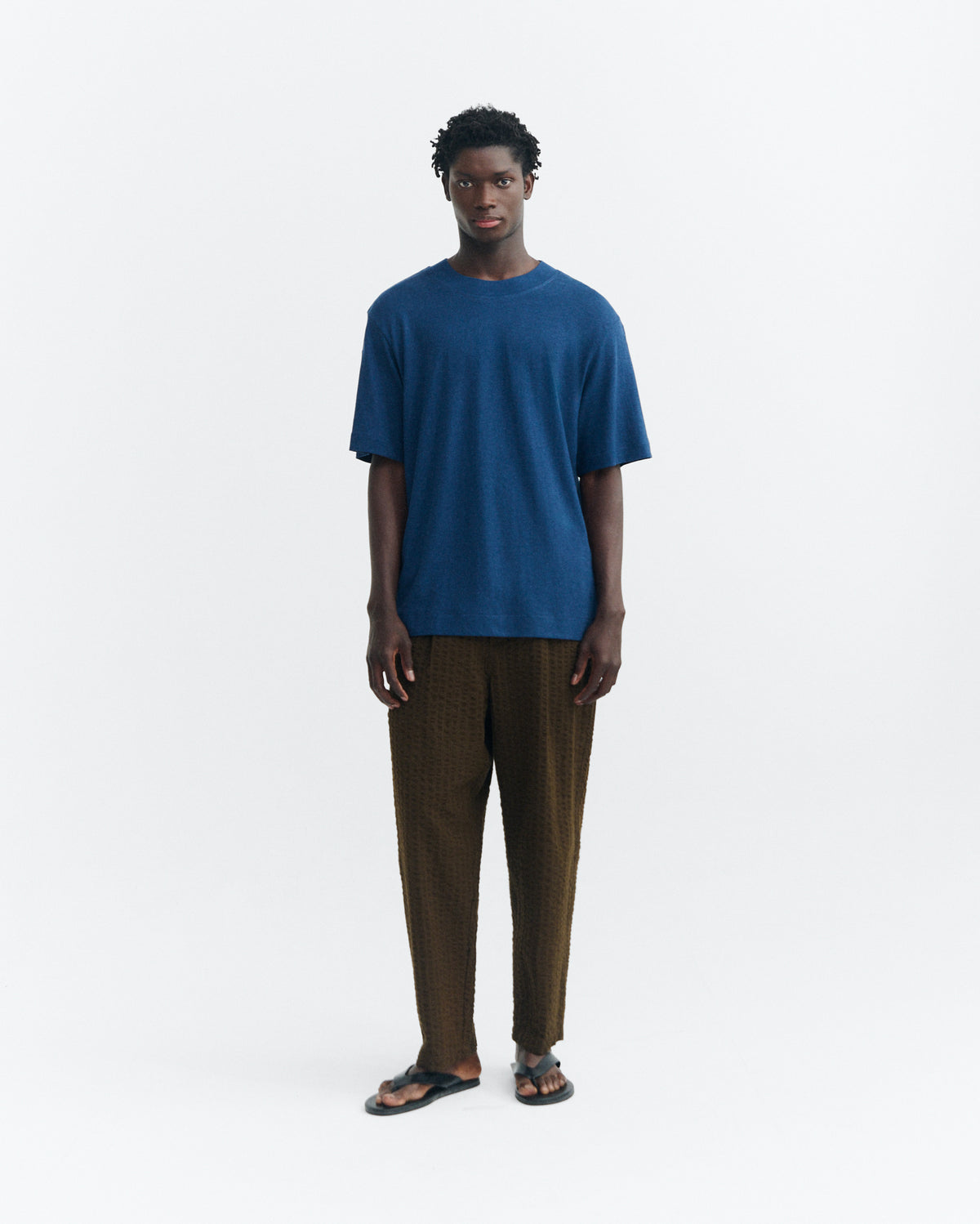 Camiseta navy hemp Roy sostenible - 1