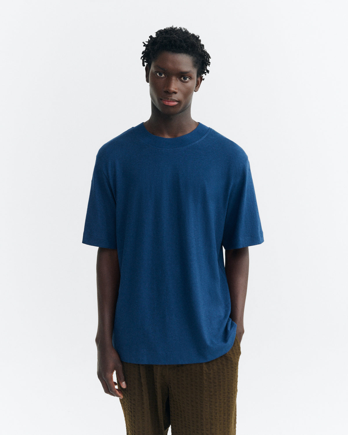 Camiseta navy hemp Roy sostenible - 2