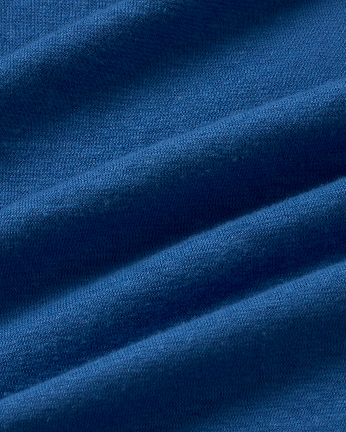 Camiseta azul hemp Roy sostenible silueta - 2