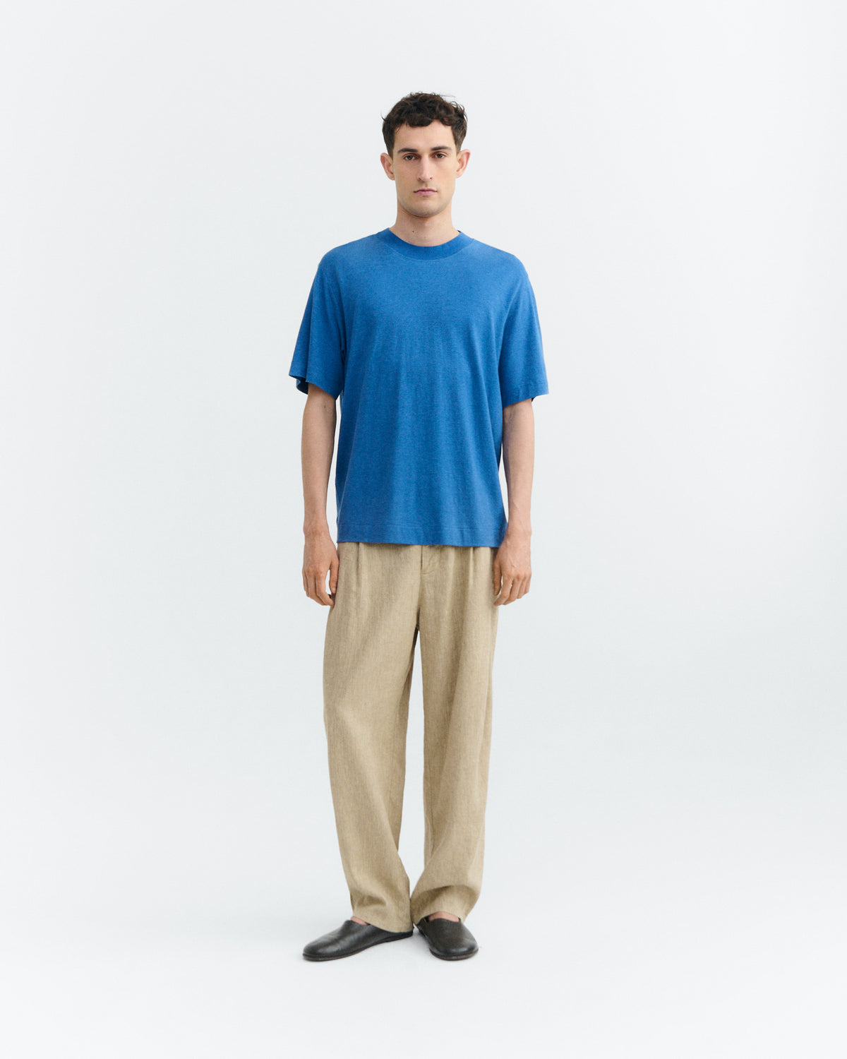 Camiseta azul hemp Roy sostenible - 1