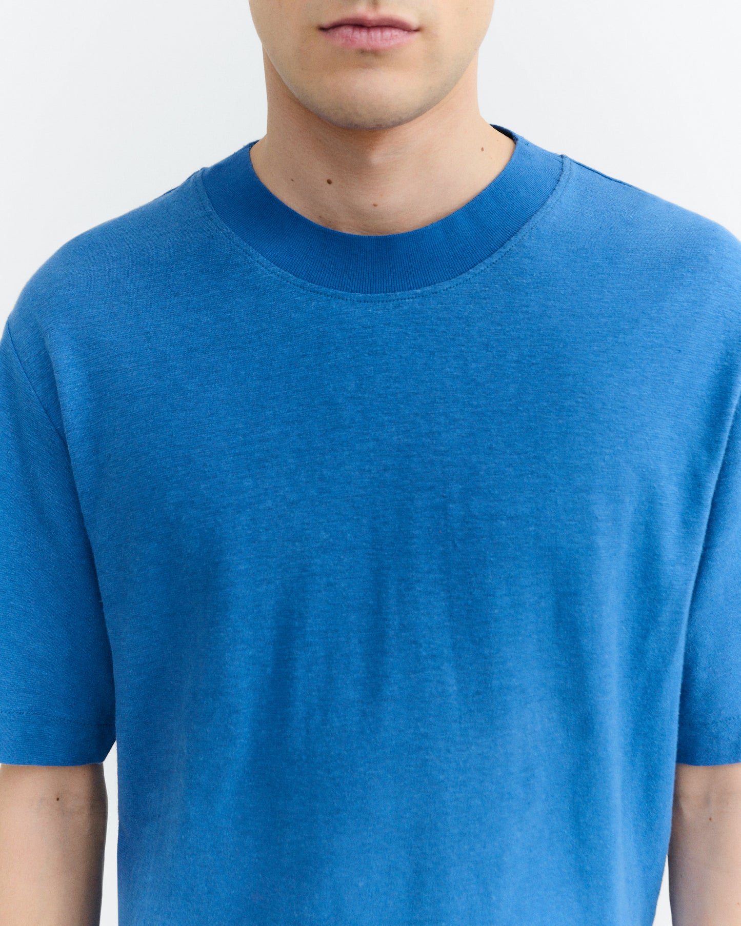 Camiseta azul hemp Roy sostenible - 3