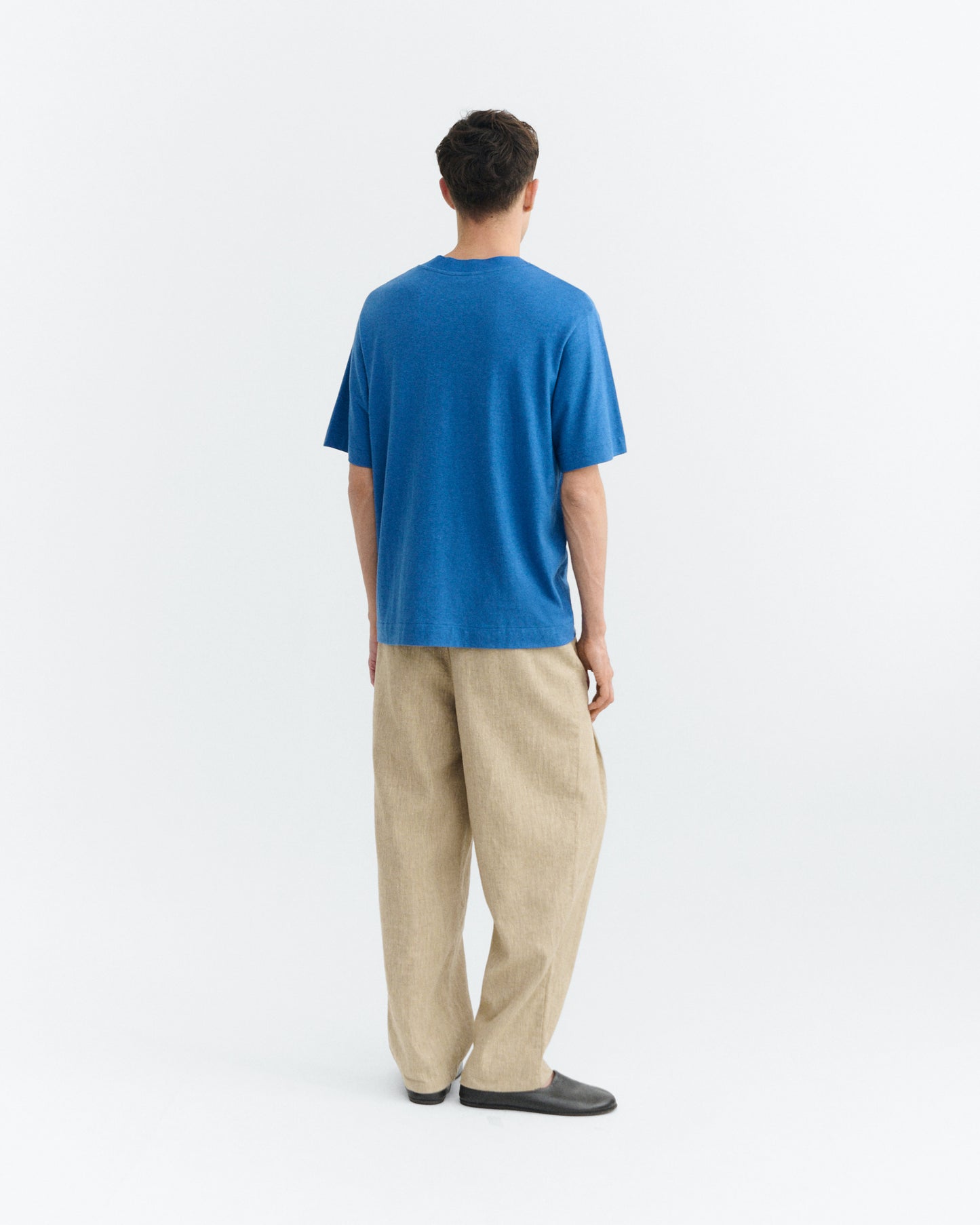 Camiseta azul hemp Roy sostenible - 4