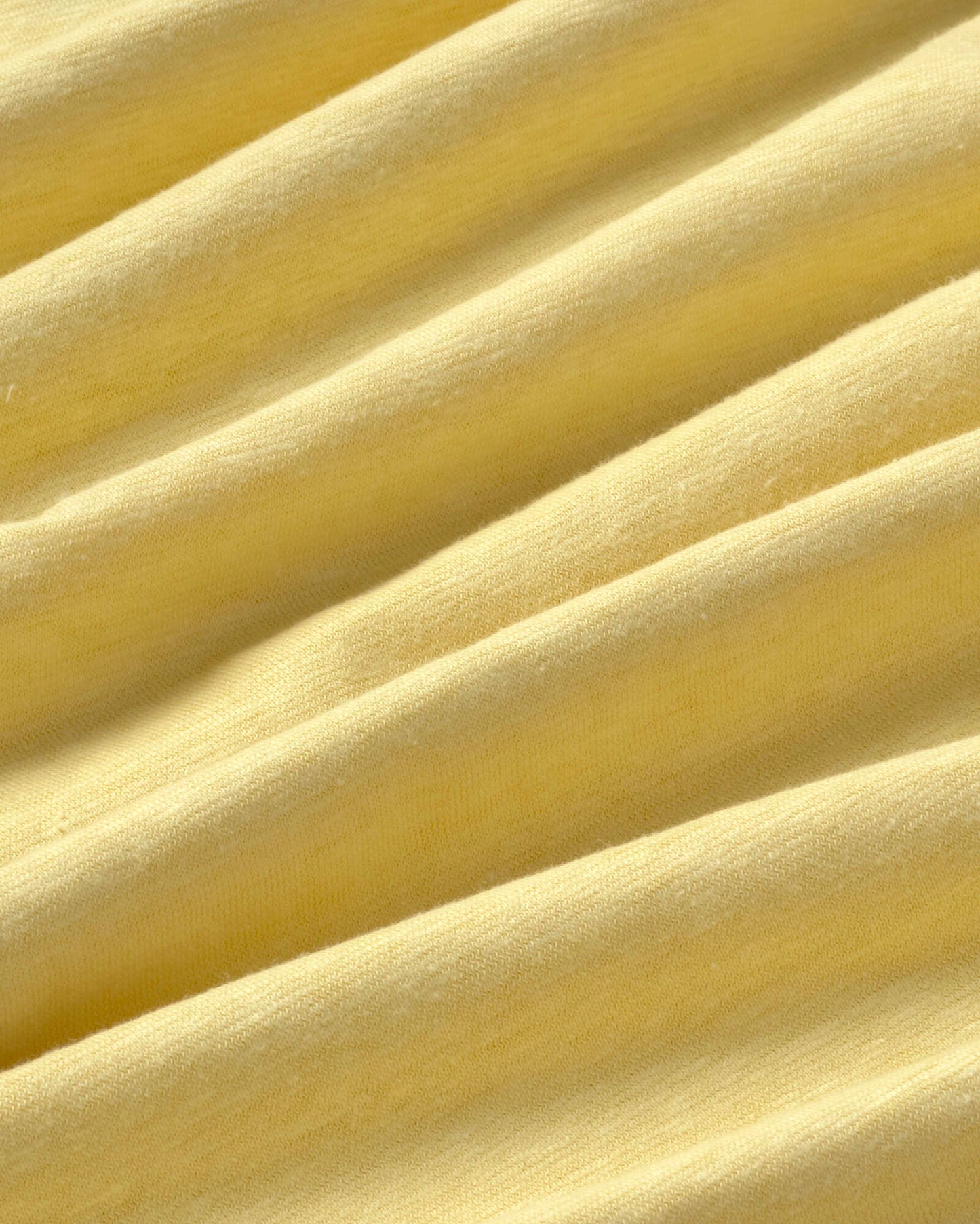 Camiseta amarilla hemp Roy sostenible silueta - 2