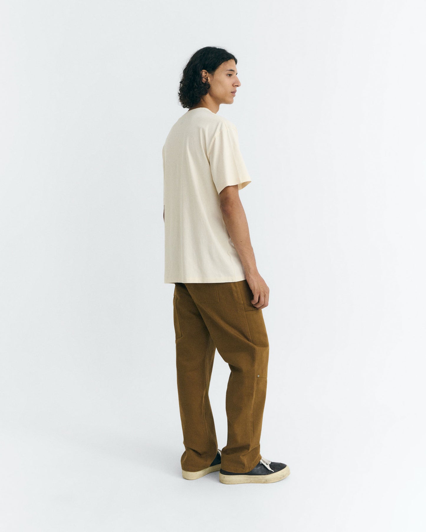 Camiseta blanca perro salchicha Aaron sostenible - 4