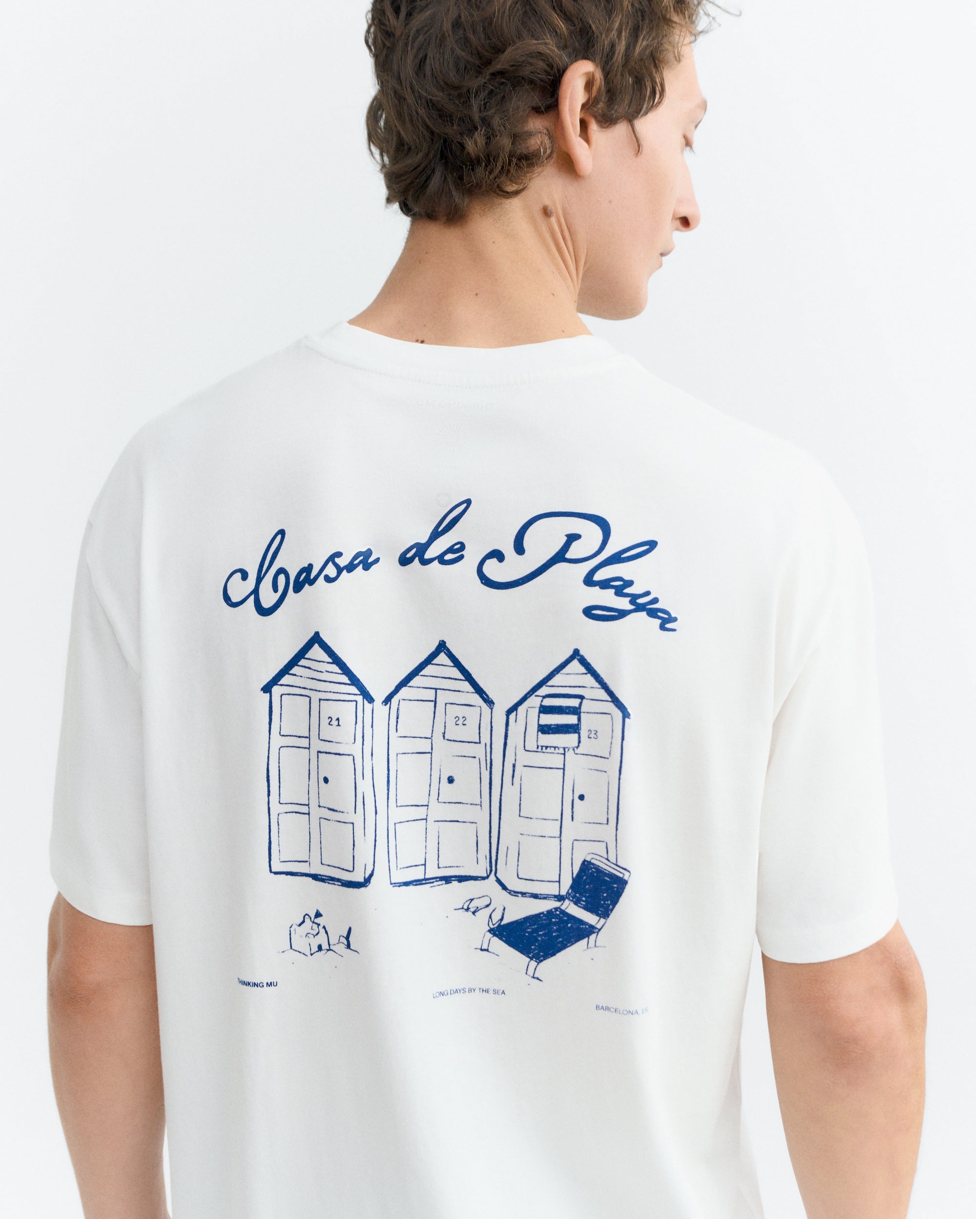 Camiseta casa de playa Aaron sostenible - 2