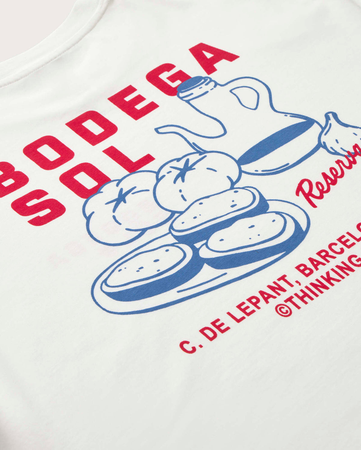 Camiseta bodega sol Aaron sostenible silueta - 2
