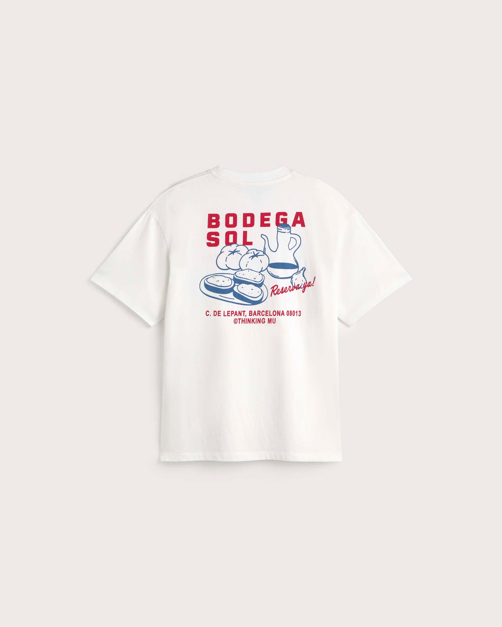 Camiseta bodega sol Aaron sostenible silueta - 3