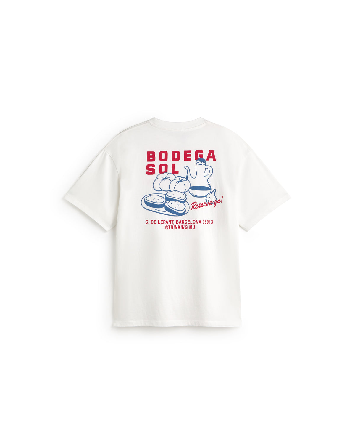 Camiseta bodega sol Aaron sostenible silueta - 3