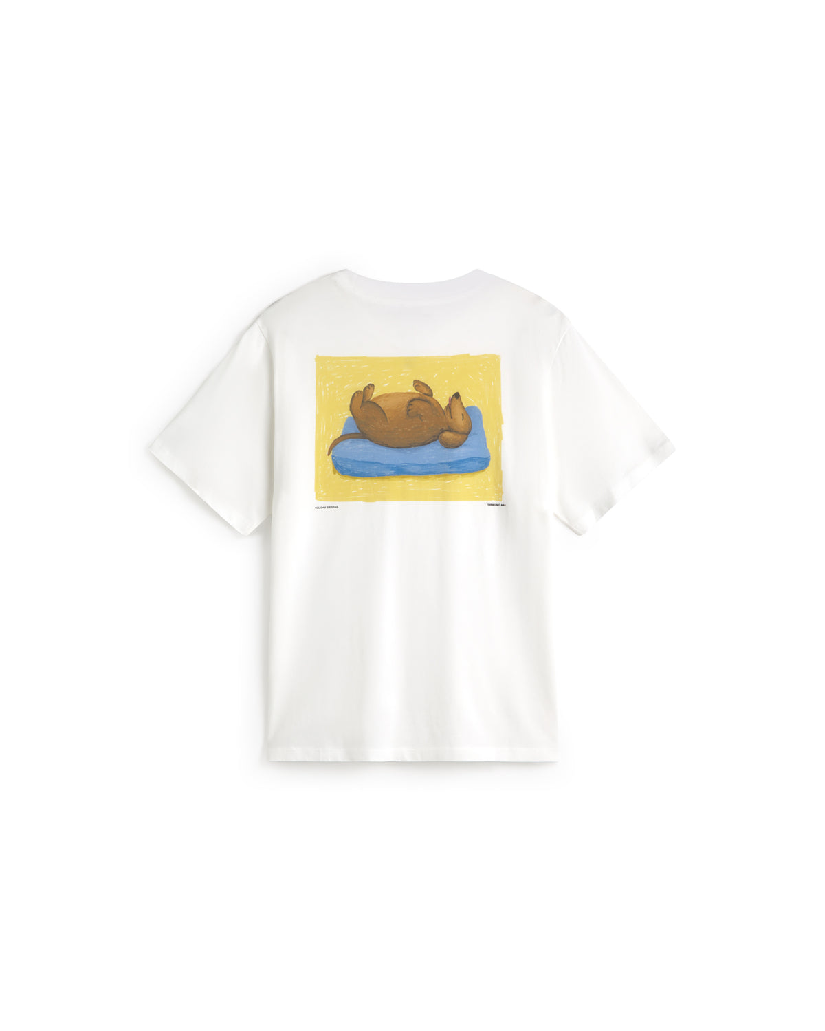 Camiseta siesta dog Zach sostenible silueta - 3