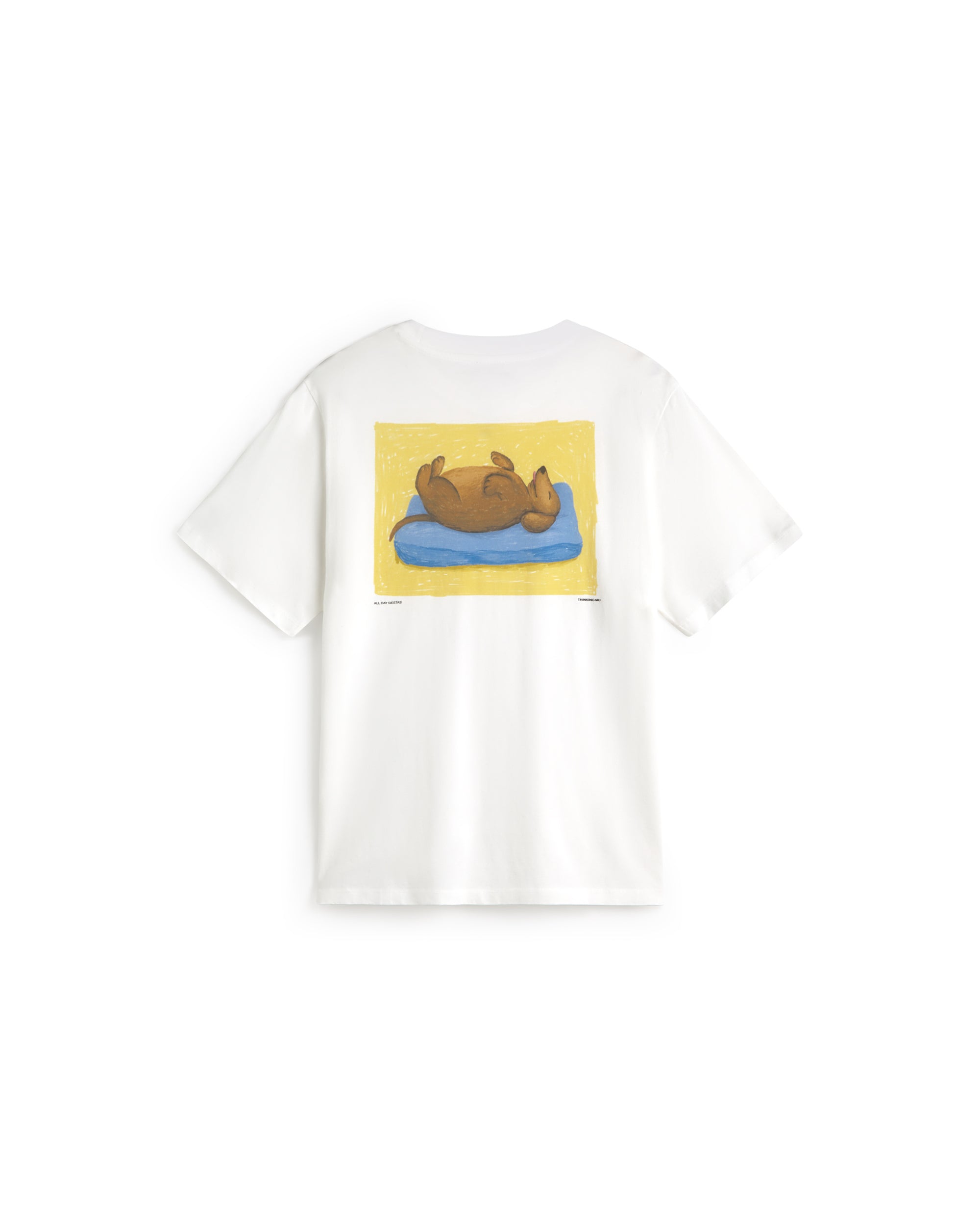 Camiseta siesta dog Zach sostenible silueta - 3