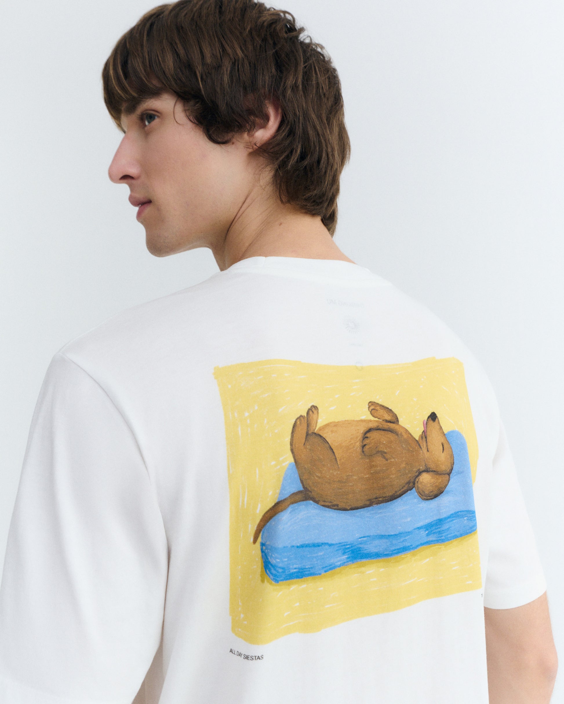 Camiseta siesta dog Zach sostenible - 3