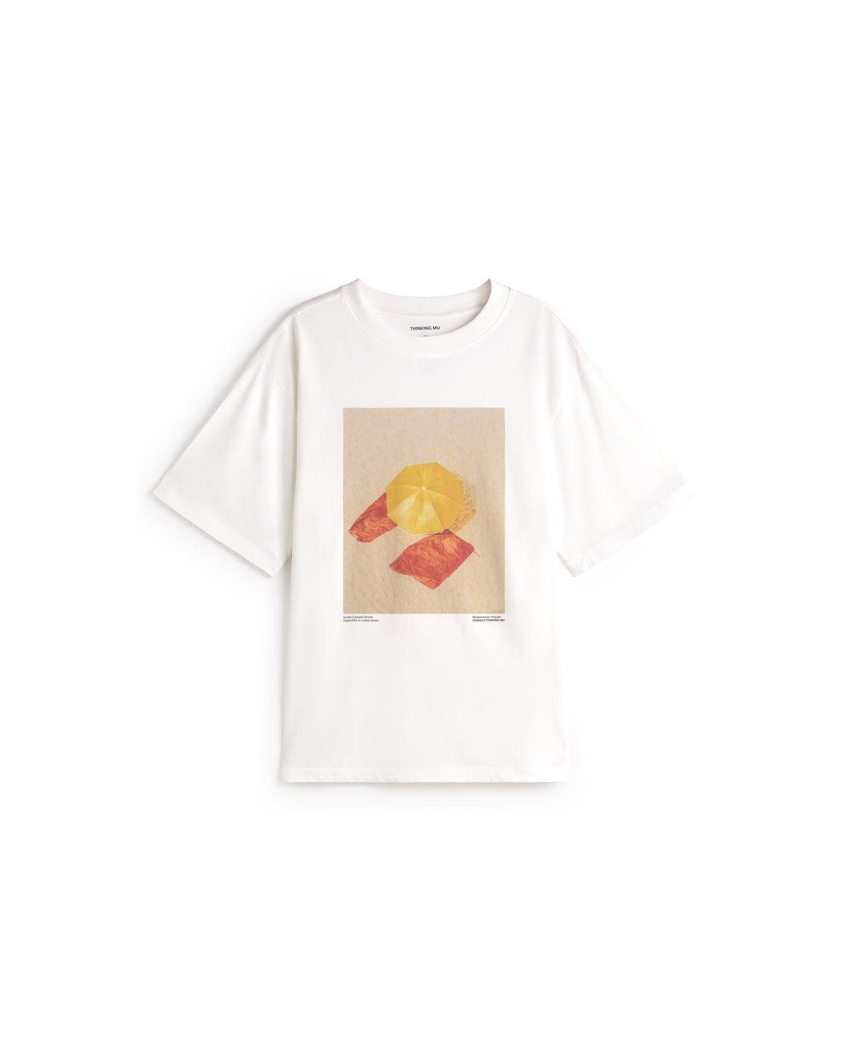 Camiseta oversize yosigo Eric sostenible silueta - 1