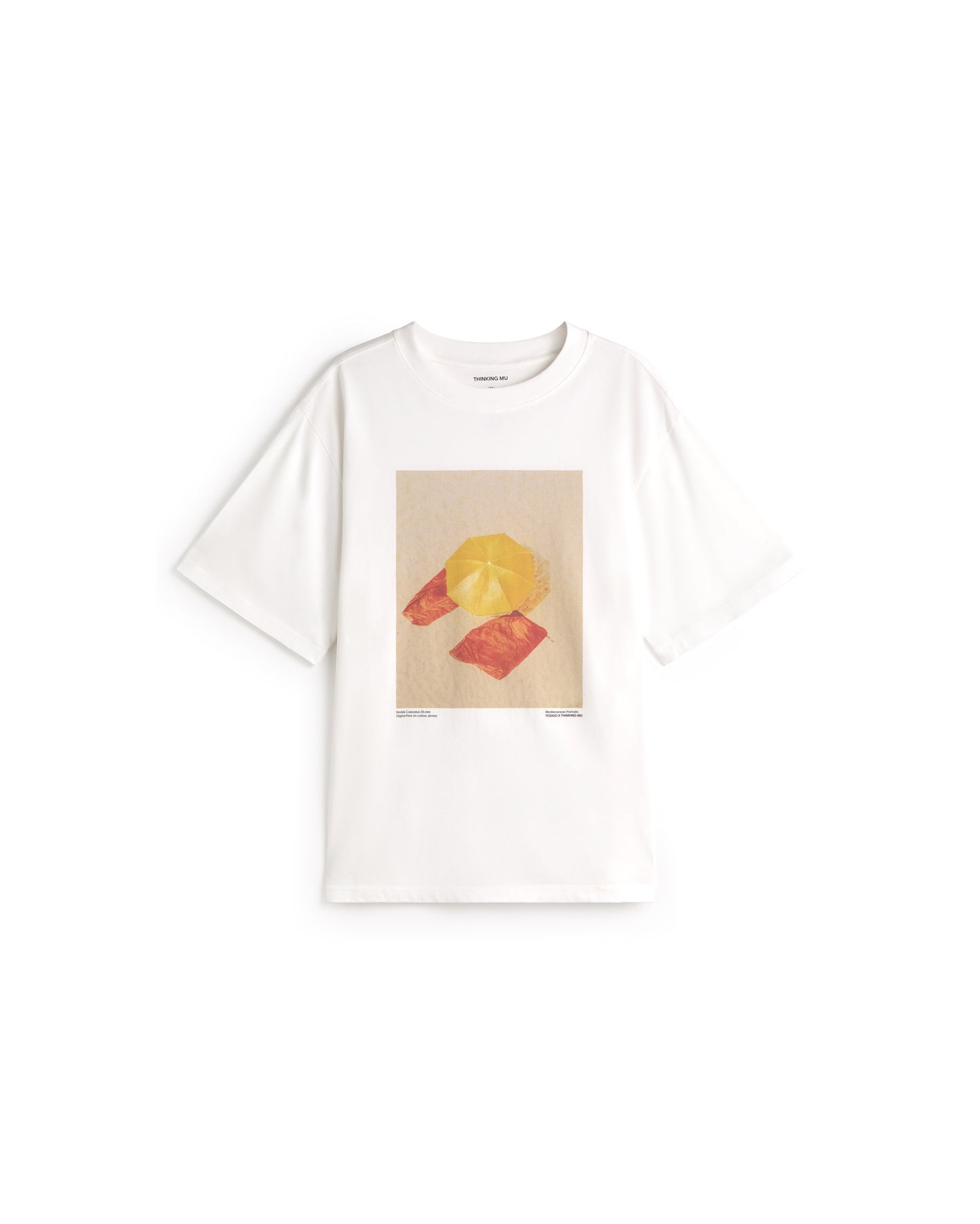 Camiseta oversize yosigo Eric sostenible silueta - 1