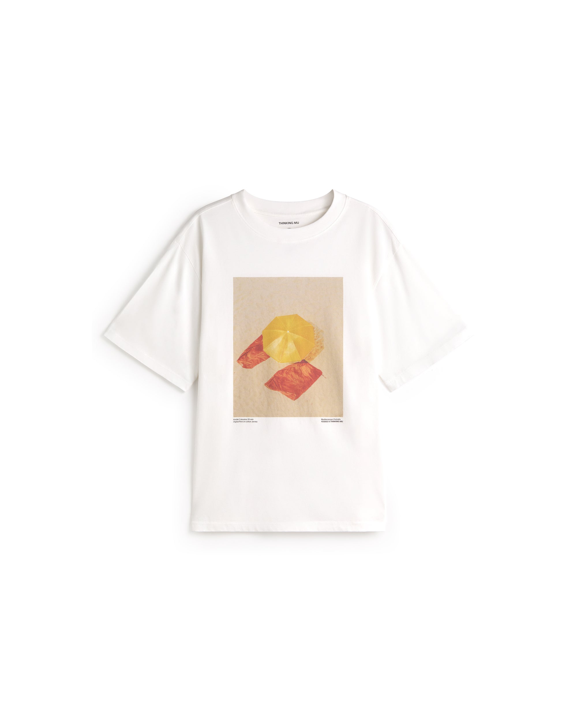 Camiseta oversize yosigo Eric sostenible silueta - 1