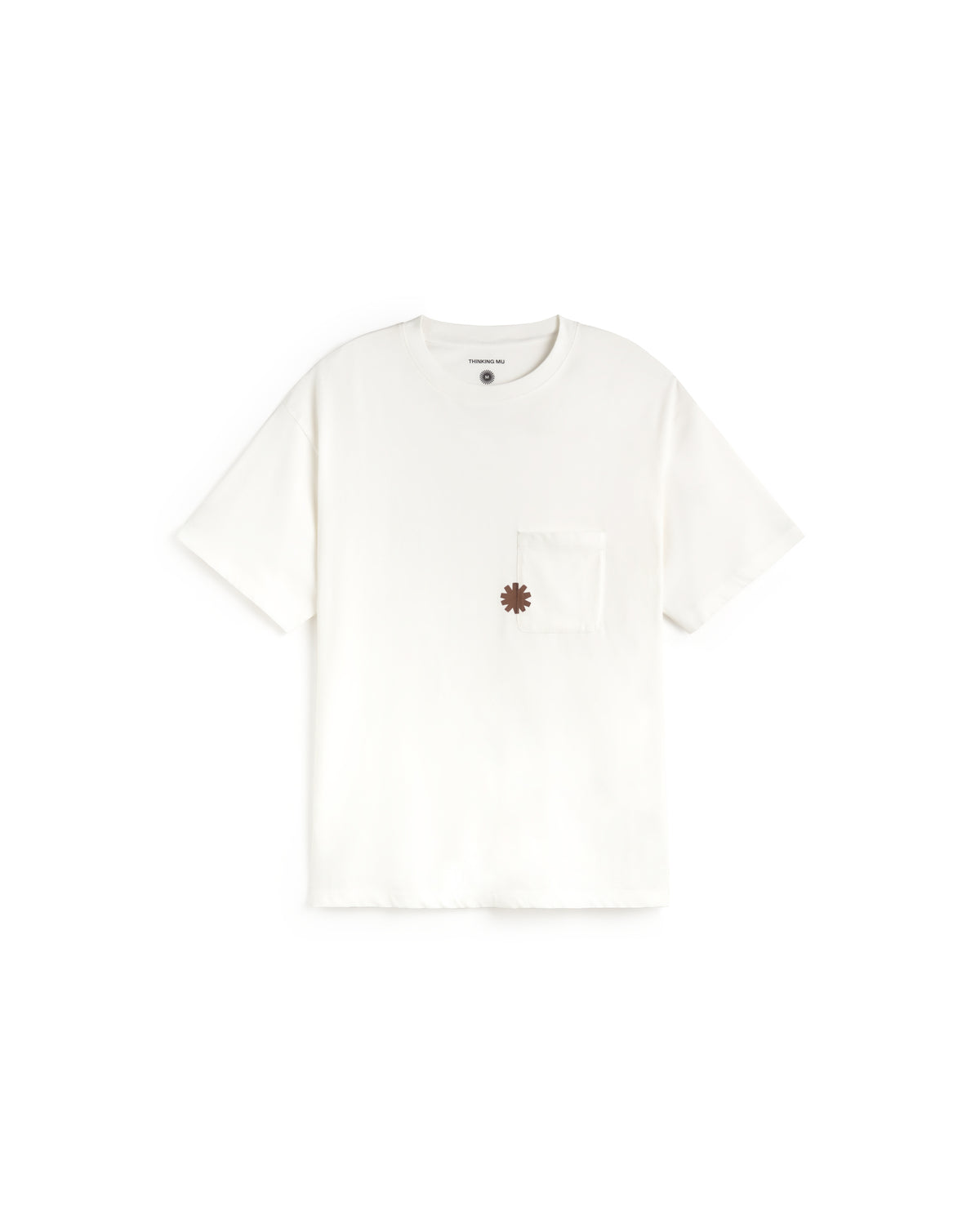 Camiseta blanca bolsillo sonne Aaron sostenible silueta - 1
