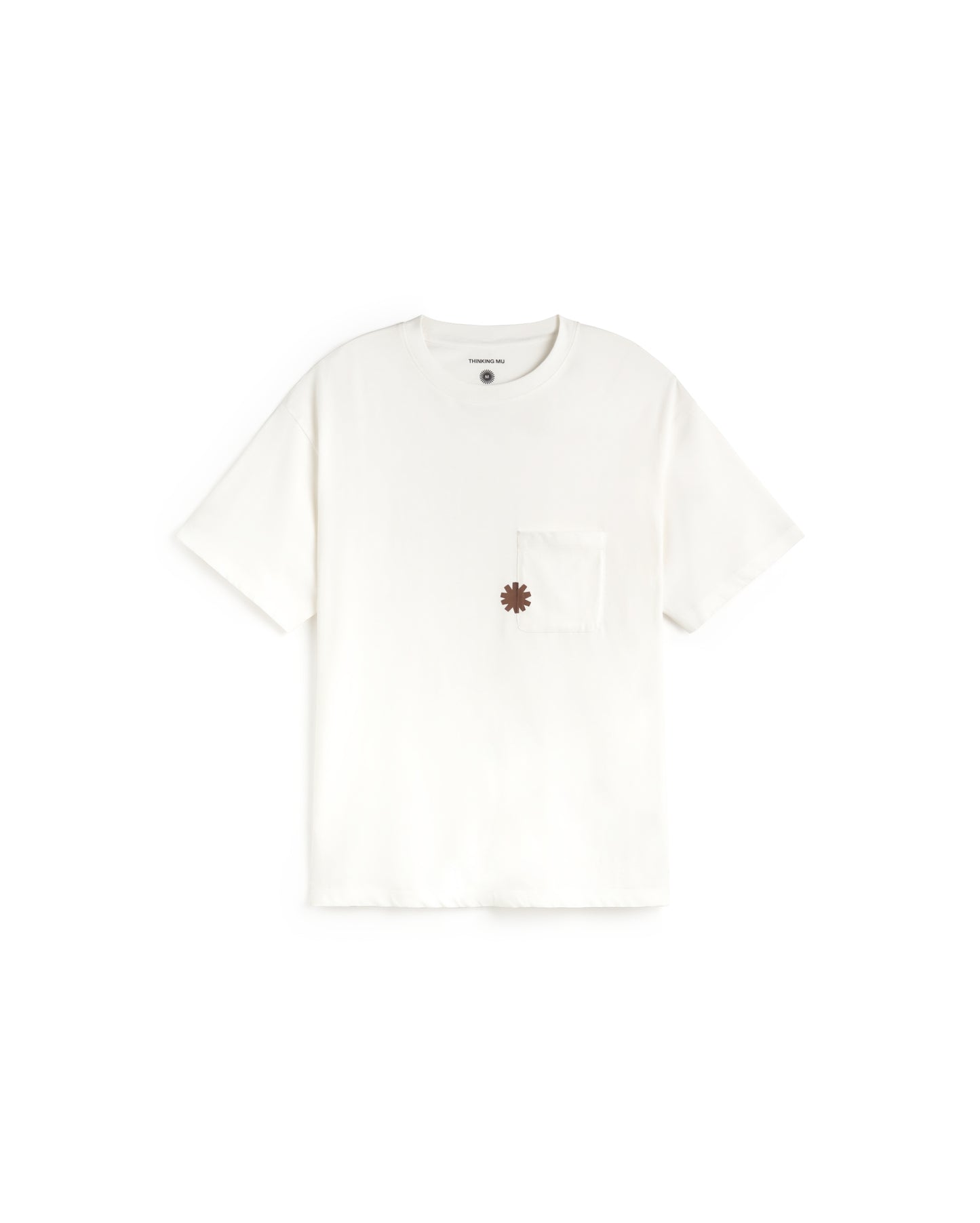 Camiseta blanca bolsillo sonne Aaron sostenible silueta - 1