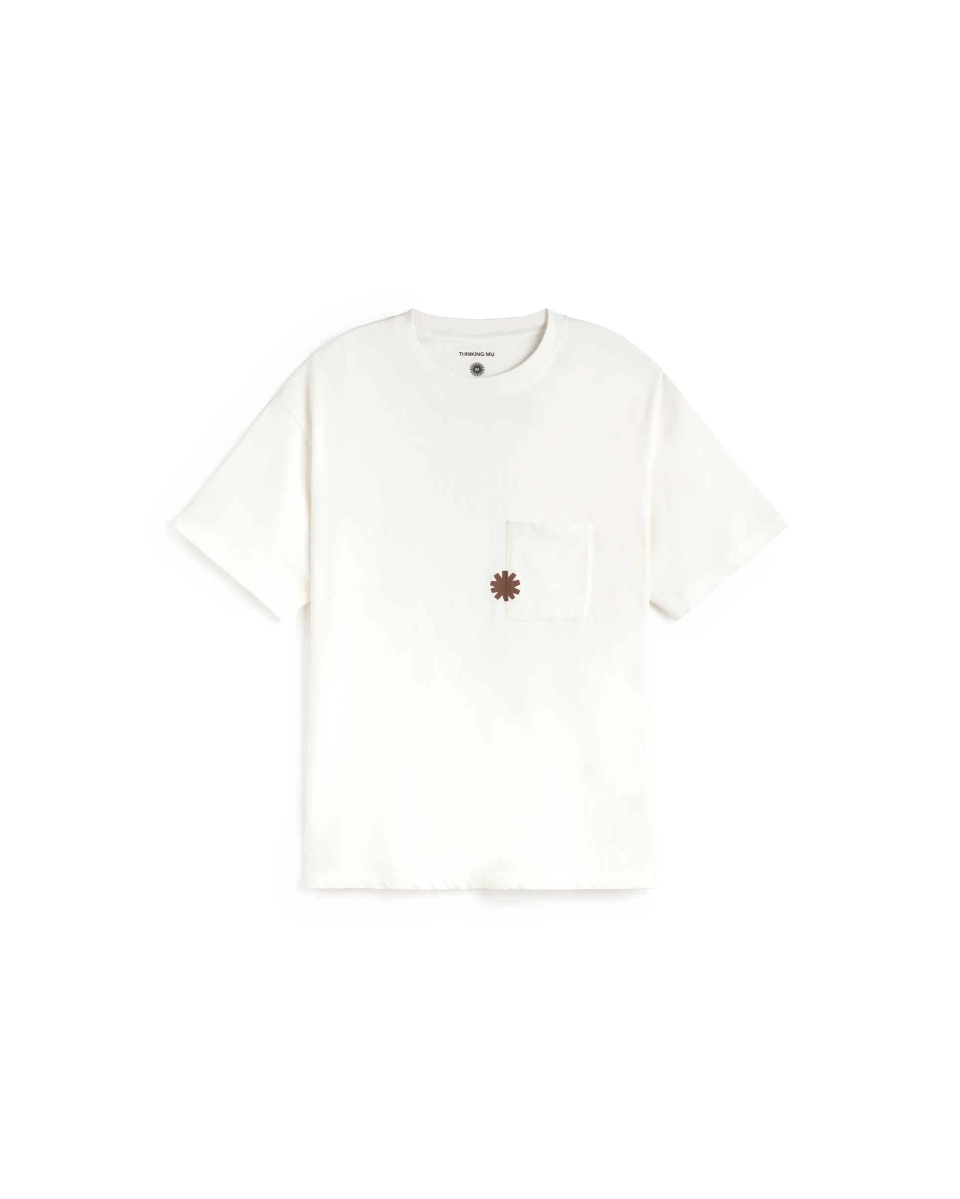 Camiseta blanca bolsillo sonne Aaron sostenible silueta - 1