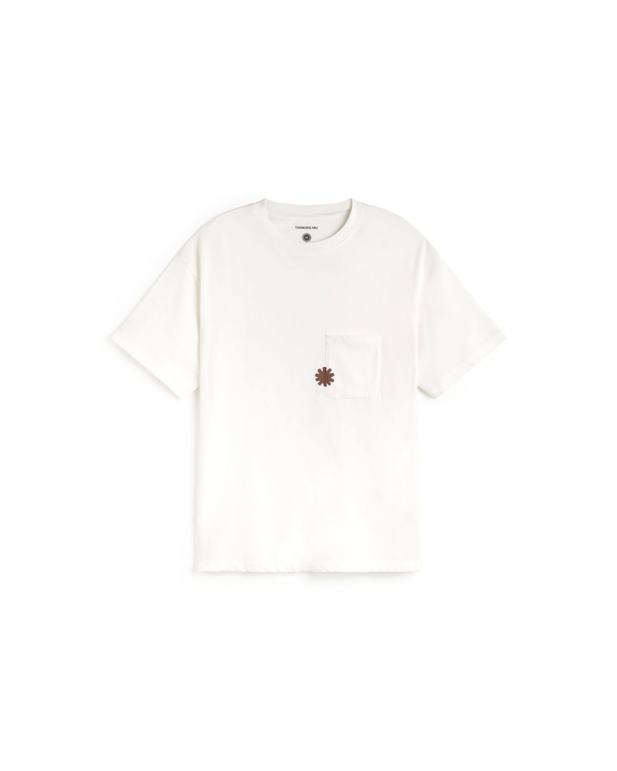 Camiseta blanca bolsillo sonne Aaron sostenible silueta - 1