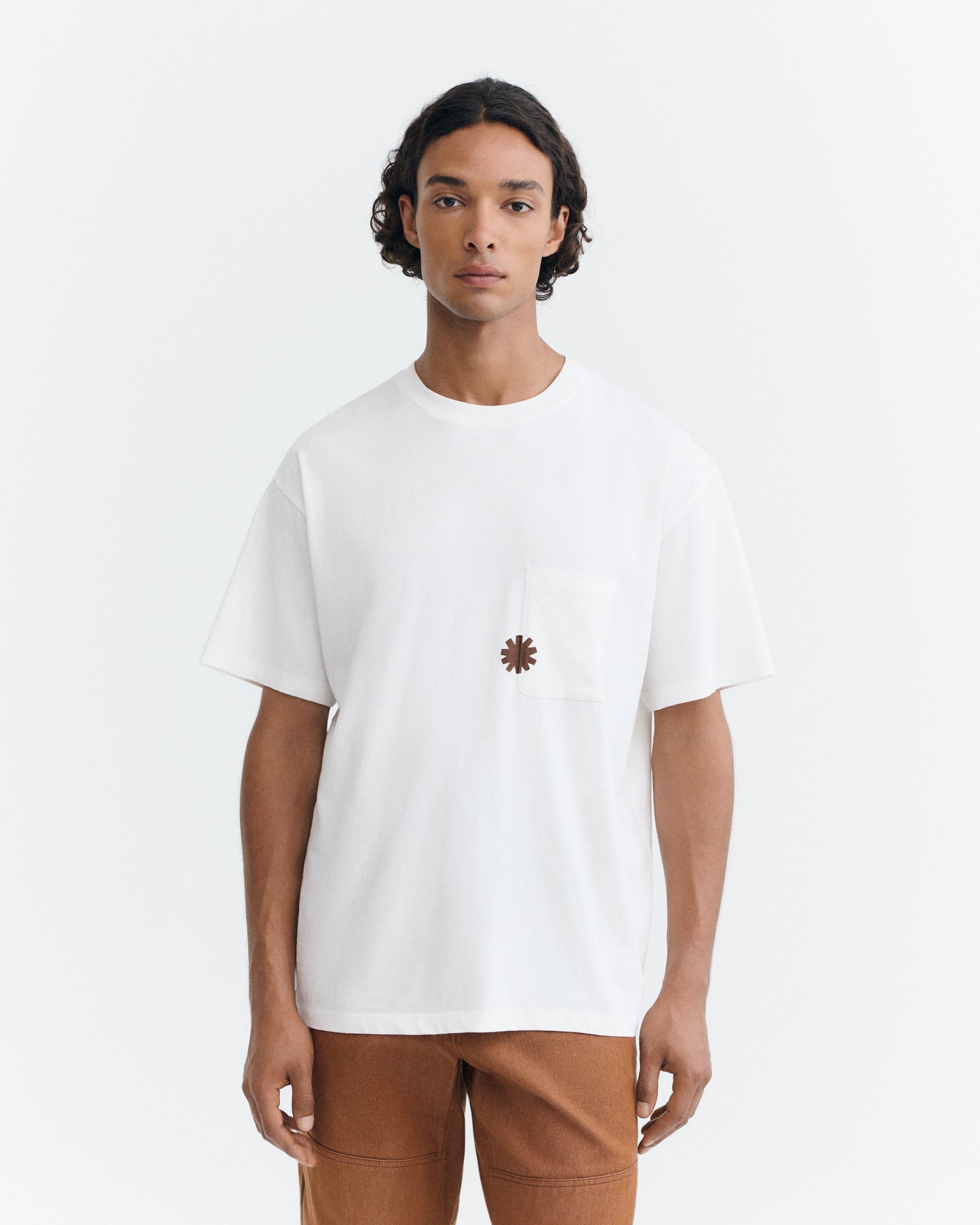 Camiseta blanca bolsillo sonne Aaron sostenible - 1