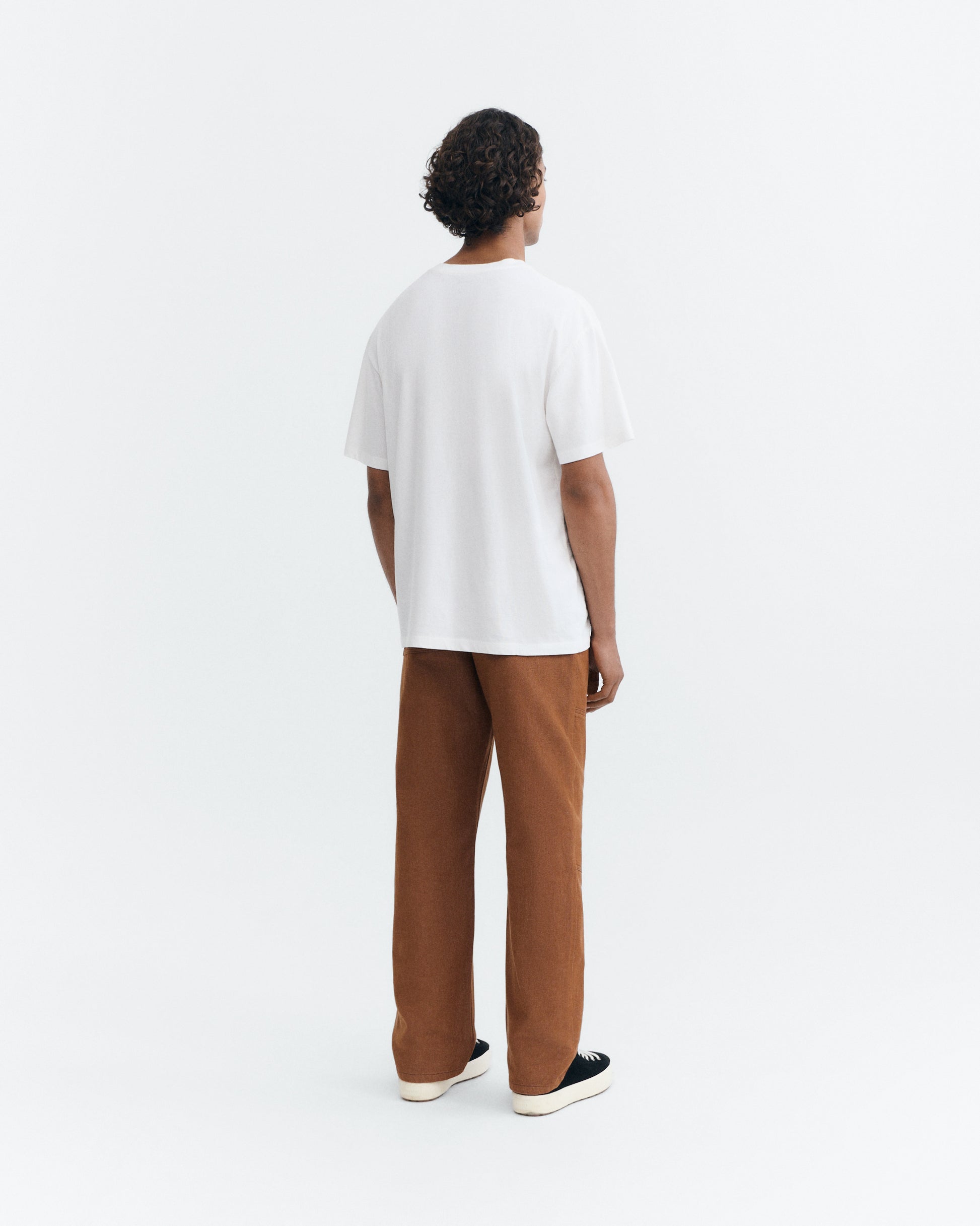 Camiseta blanca bolsillo sonne Aaron sostenible - 3