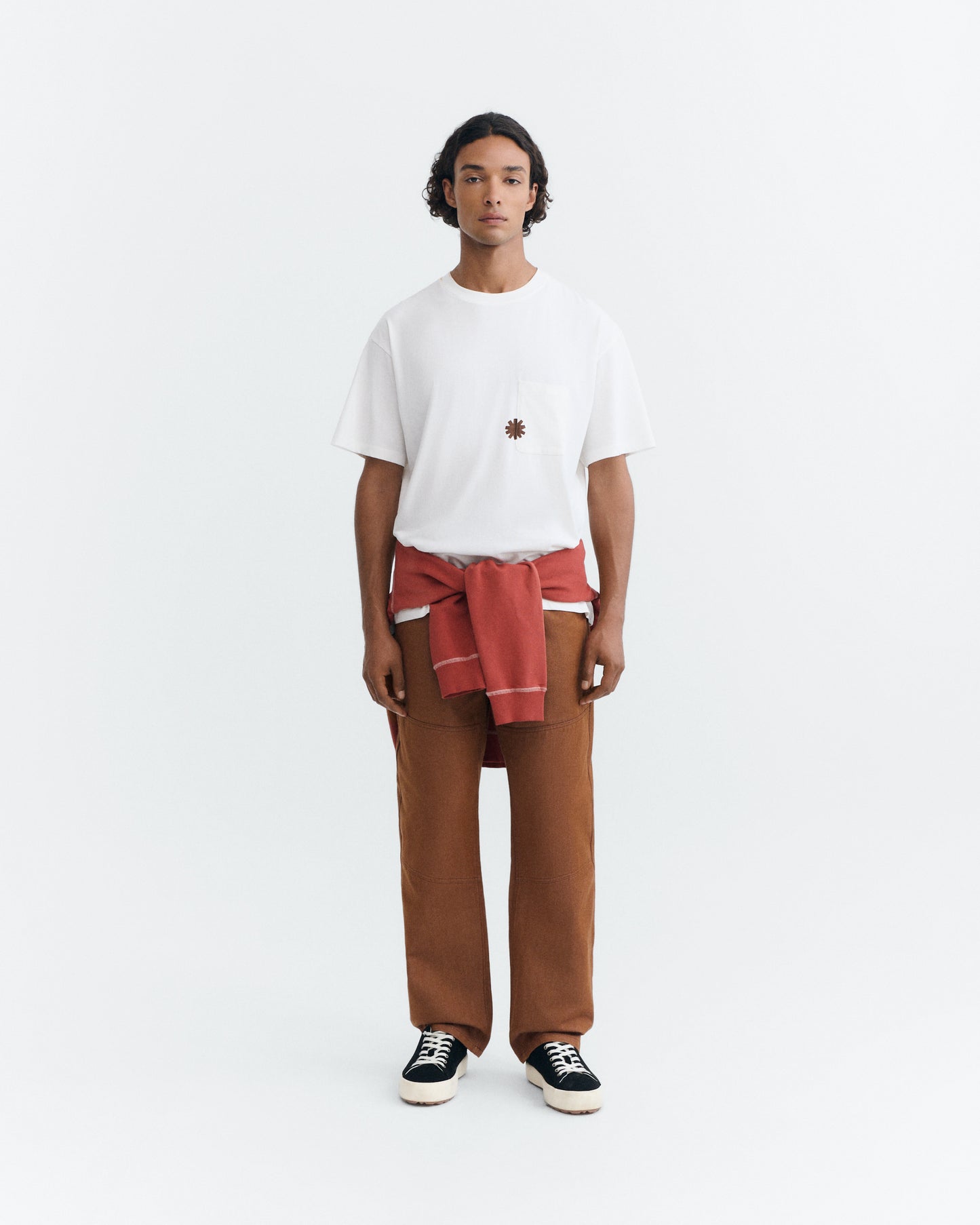 Camiseta blanca bolsillo sonne Aaron sostenible - 4