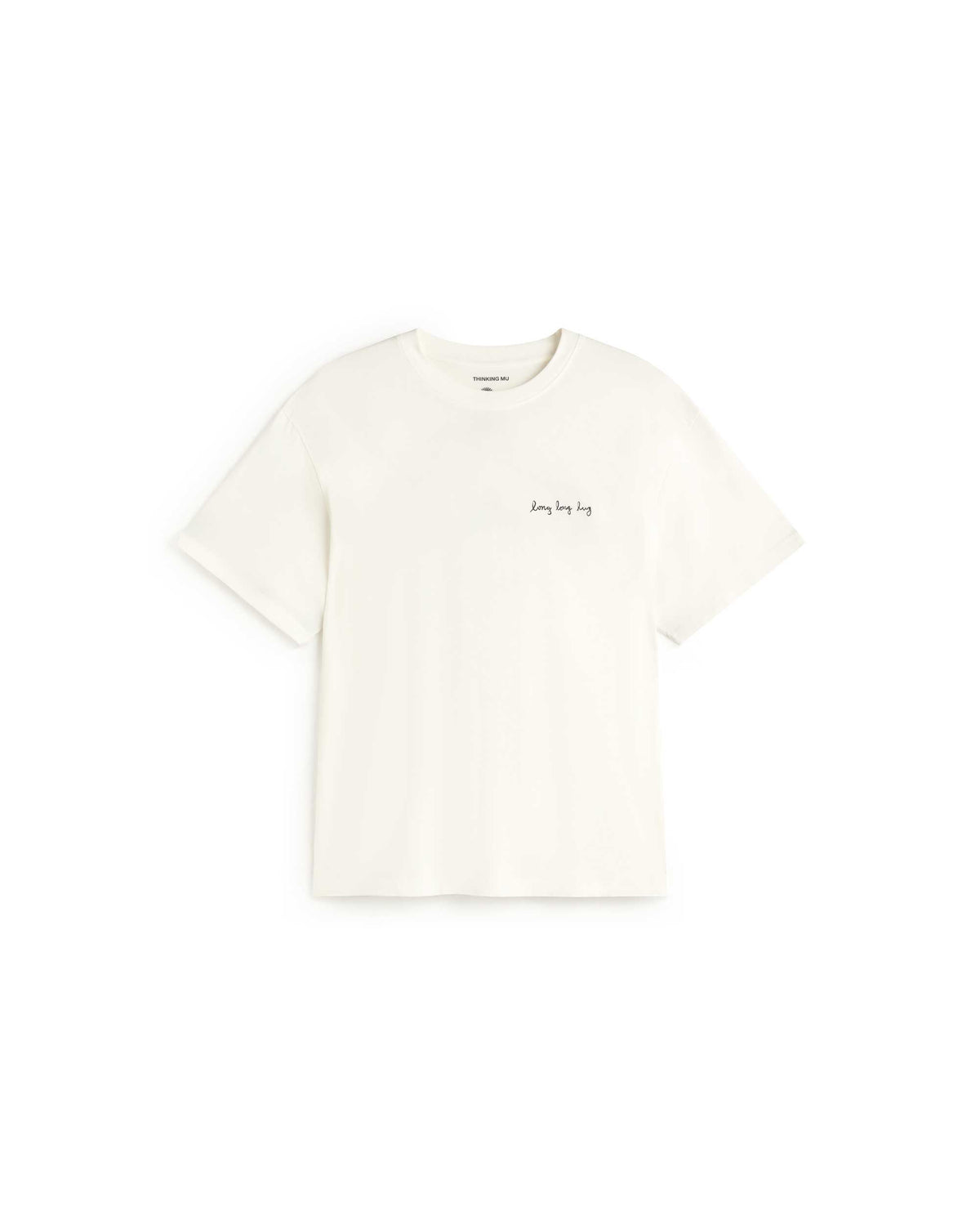 Camiseta long hug Aaron sostenible silueta - 1