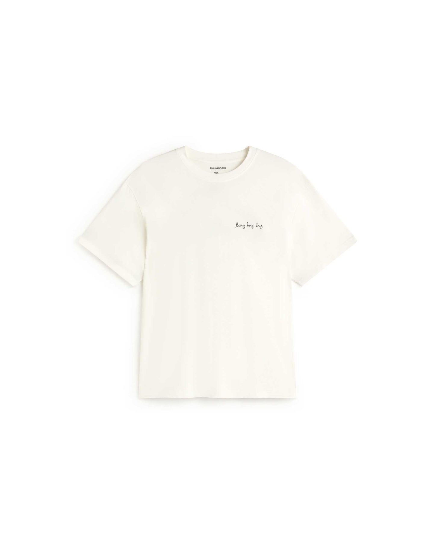 Camiseta long hug Aaron sostenible silueta - 1
