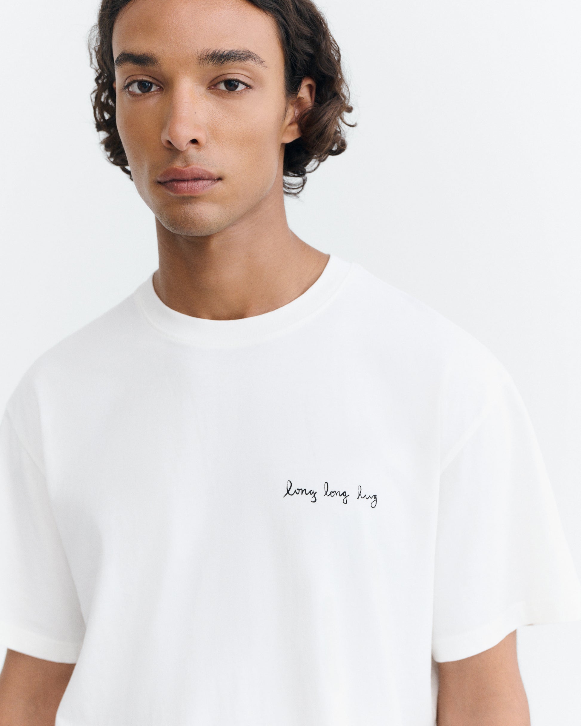 Camiseta long hug Aaron sostenible - 3