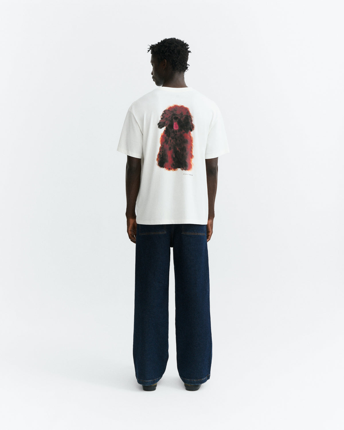 Camiseta pet portrait Aaron sostenible - 5