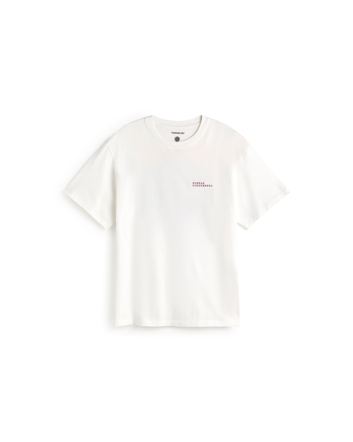 Camiseta costumbres Aaron sostenible silueta - 1