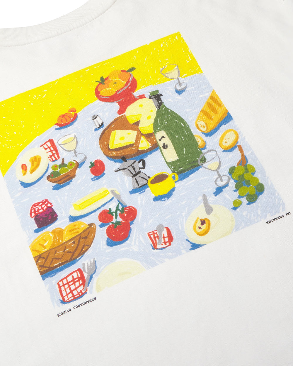 Camiseta costumbres Aaron sostenible silueta - 2