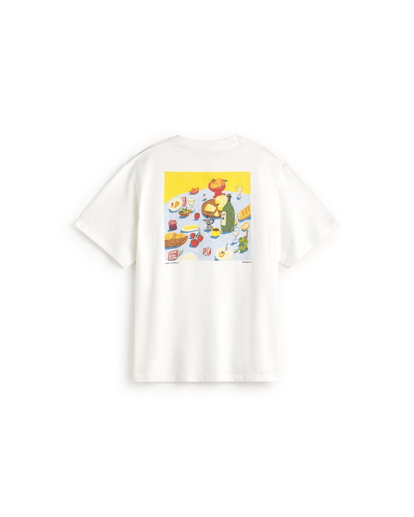 Camiseta costumbres Aaron sostenible silueta - 3