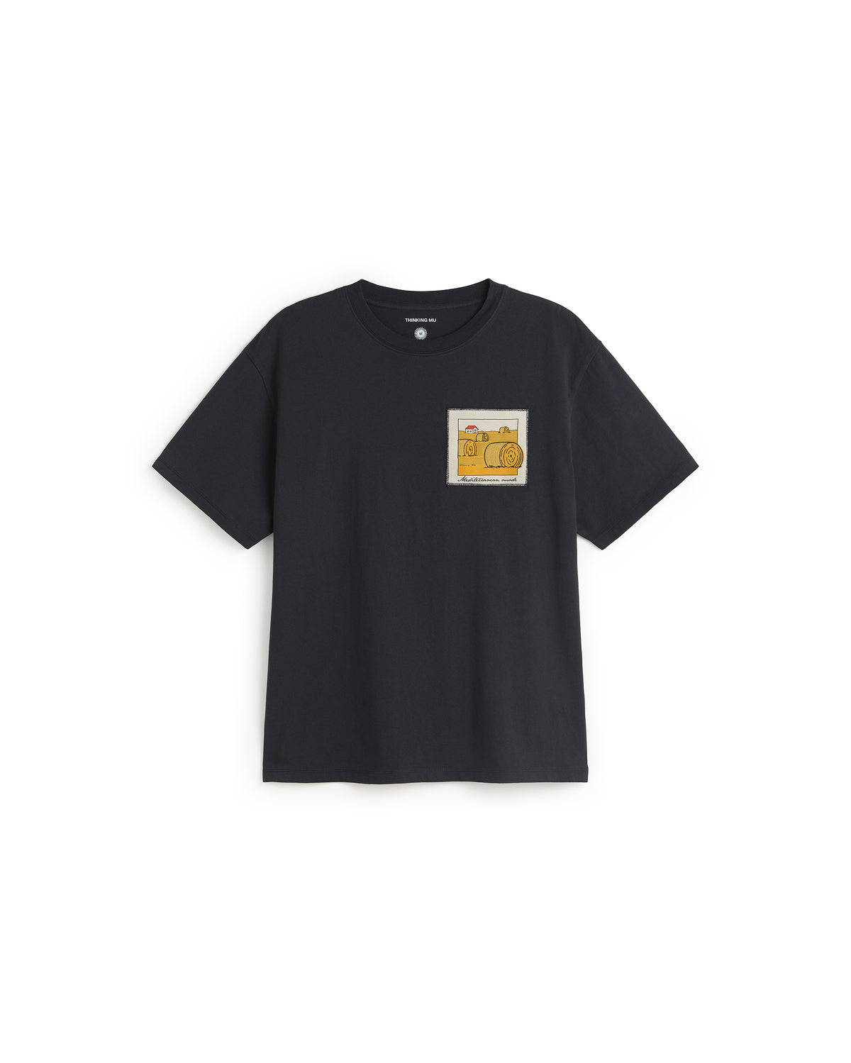 Camiseta straw camp Aaron sostenible silueta - 1