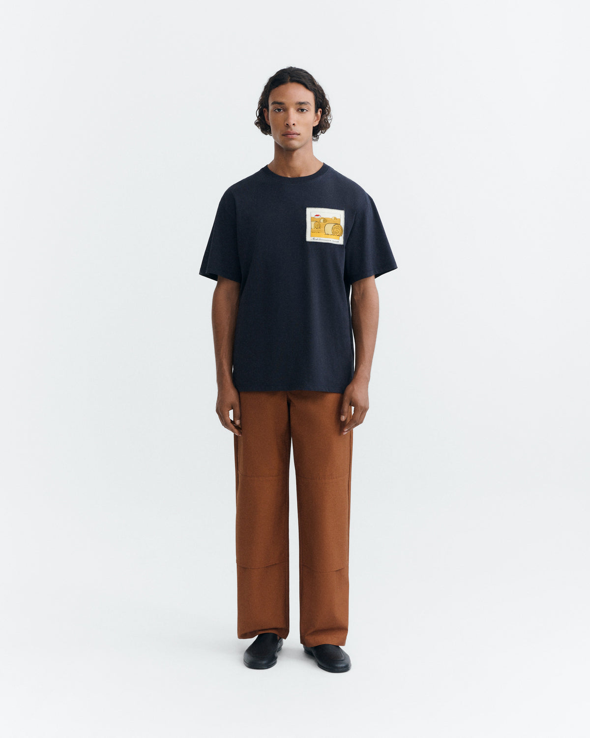 Camiseta straw camp Aaron sostenible - 1