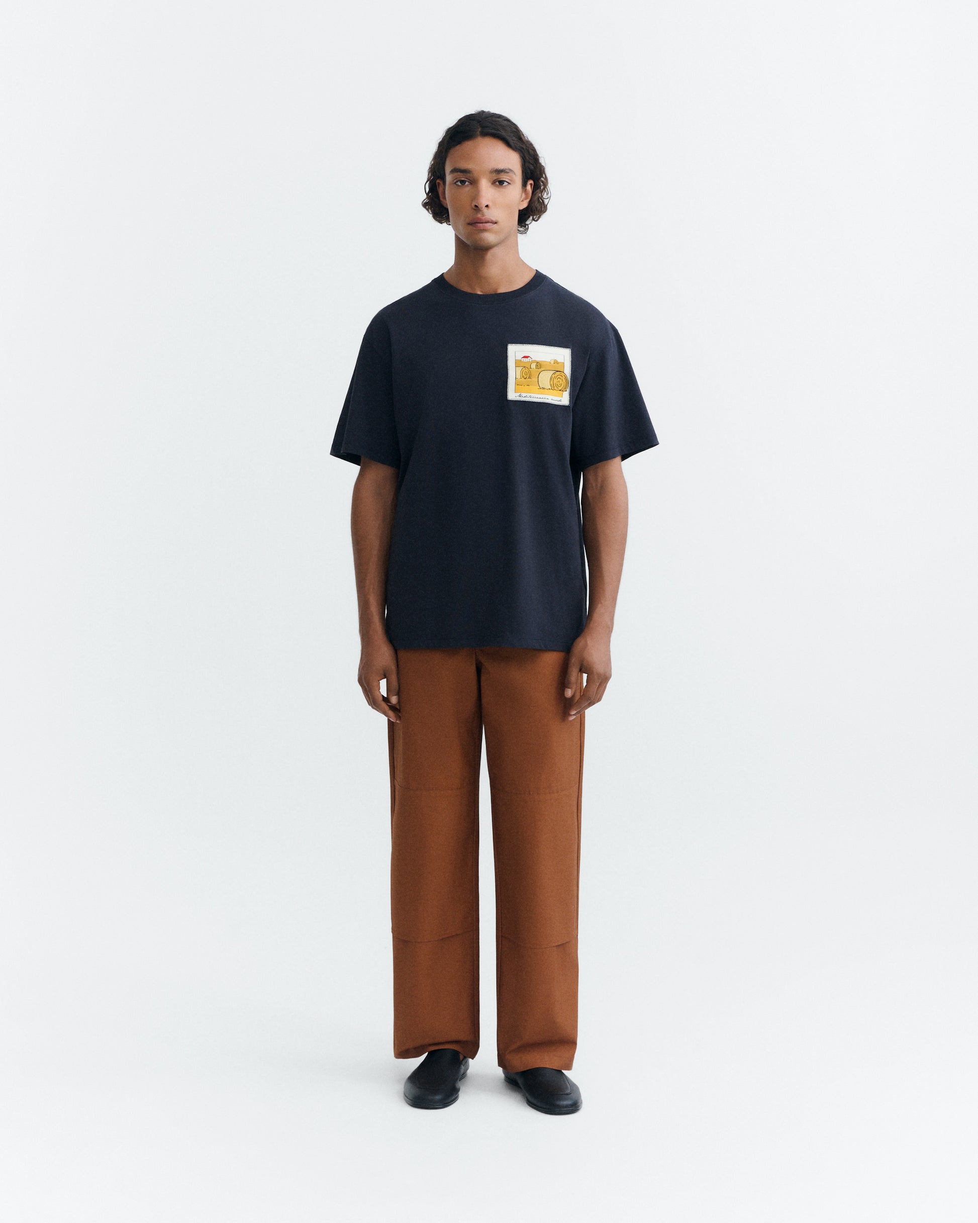 Camiseta straw camp Aaron sostenible - 1