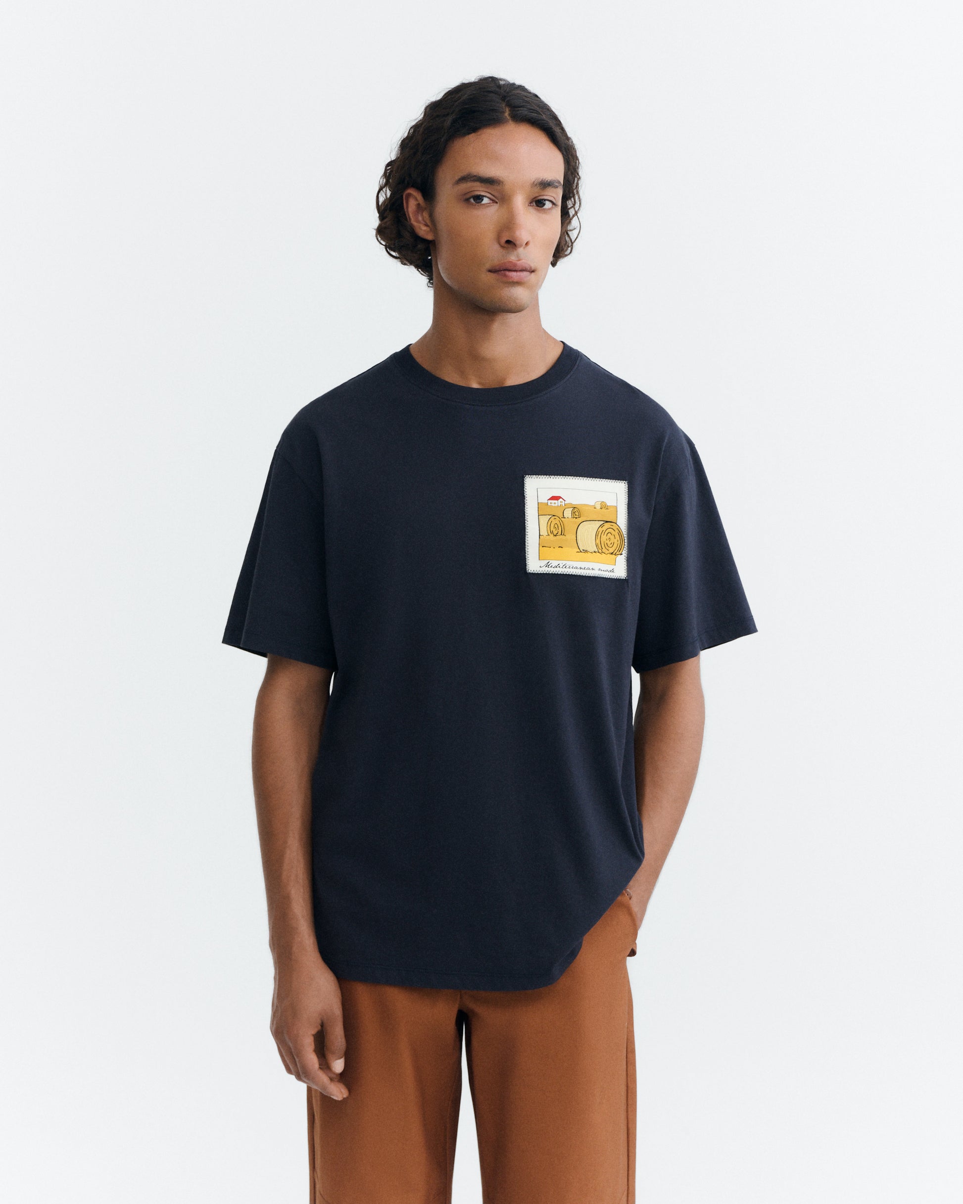 Camiseta straw camp Aaron sostenible - 2