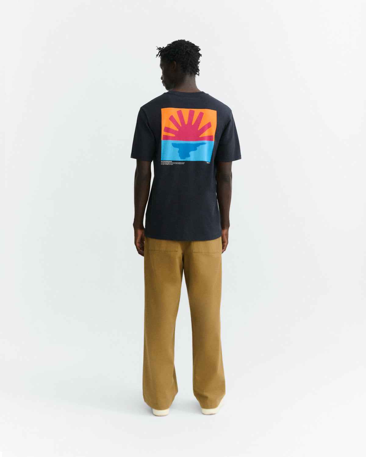 Camiseta mediterranean sunrise Zach sostenible - 4