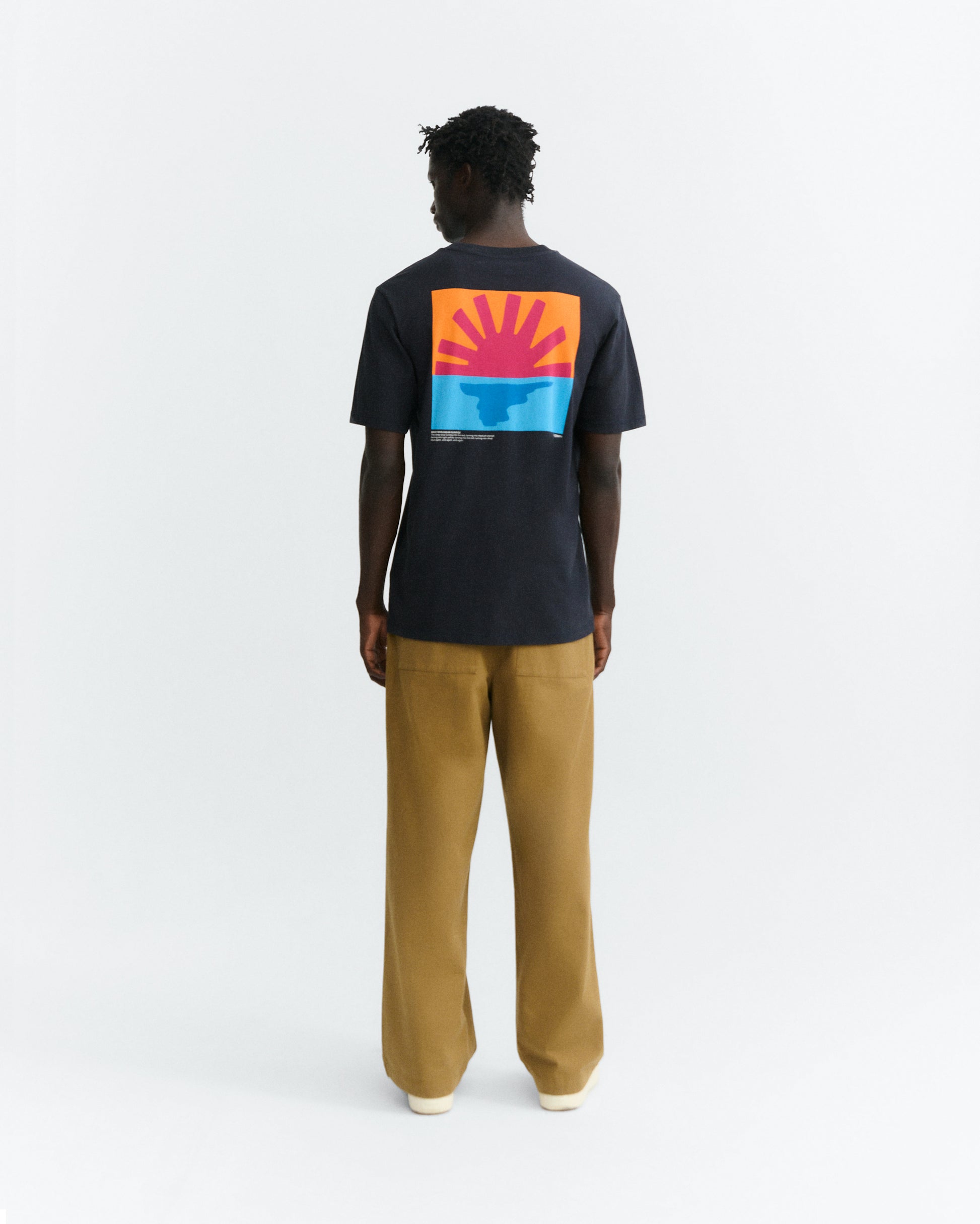 Camiseta mediterranean sunrise Zach sostenible - 4