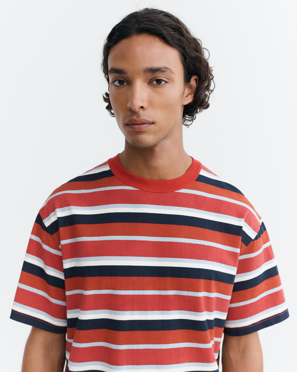 Camiseta rayas kiki Aaron R sostenible - 3