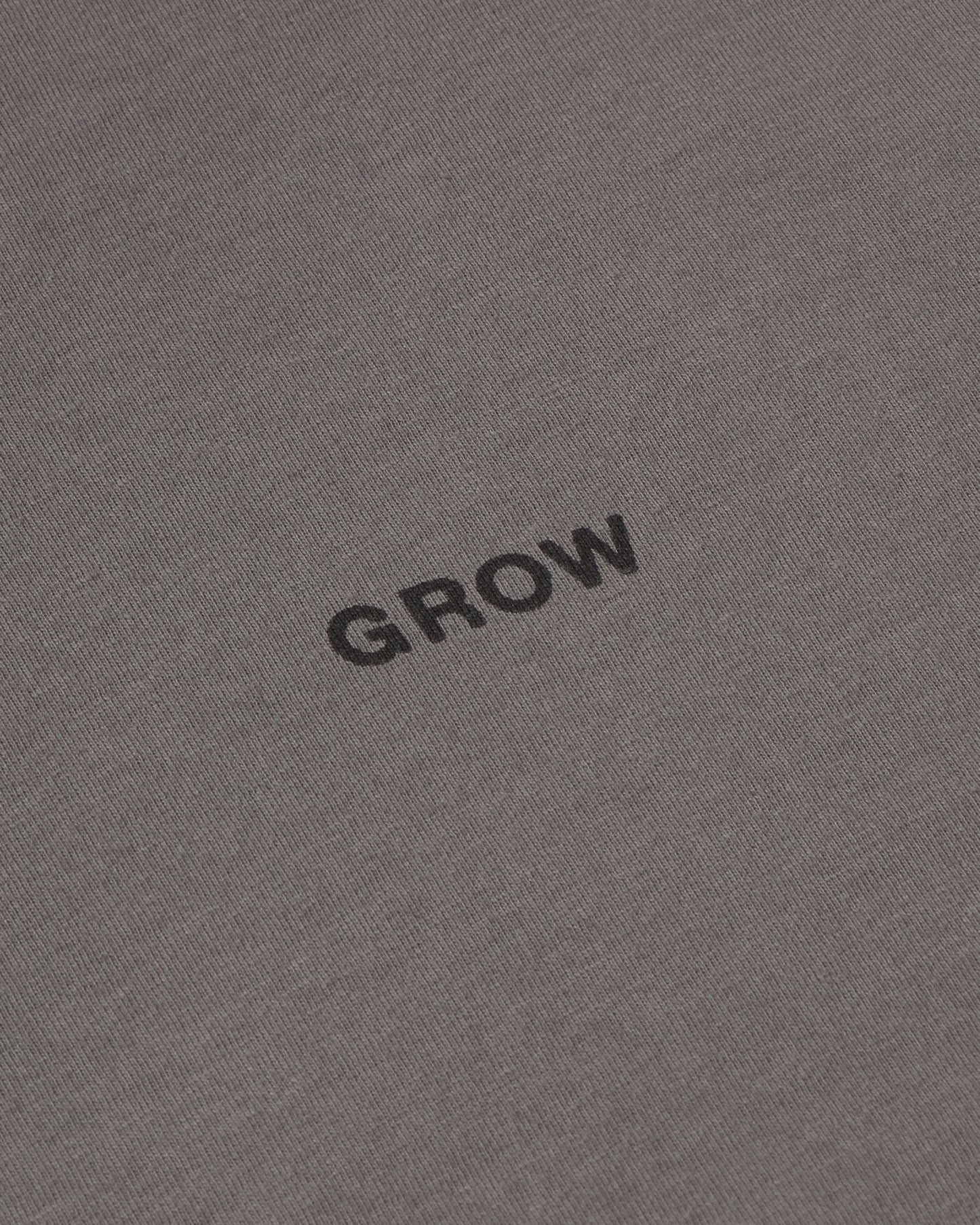 Camiseta gris grow Aaron sostenible silueta - 2