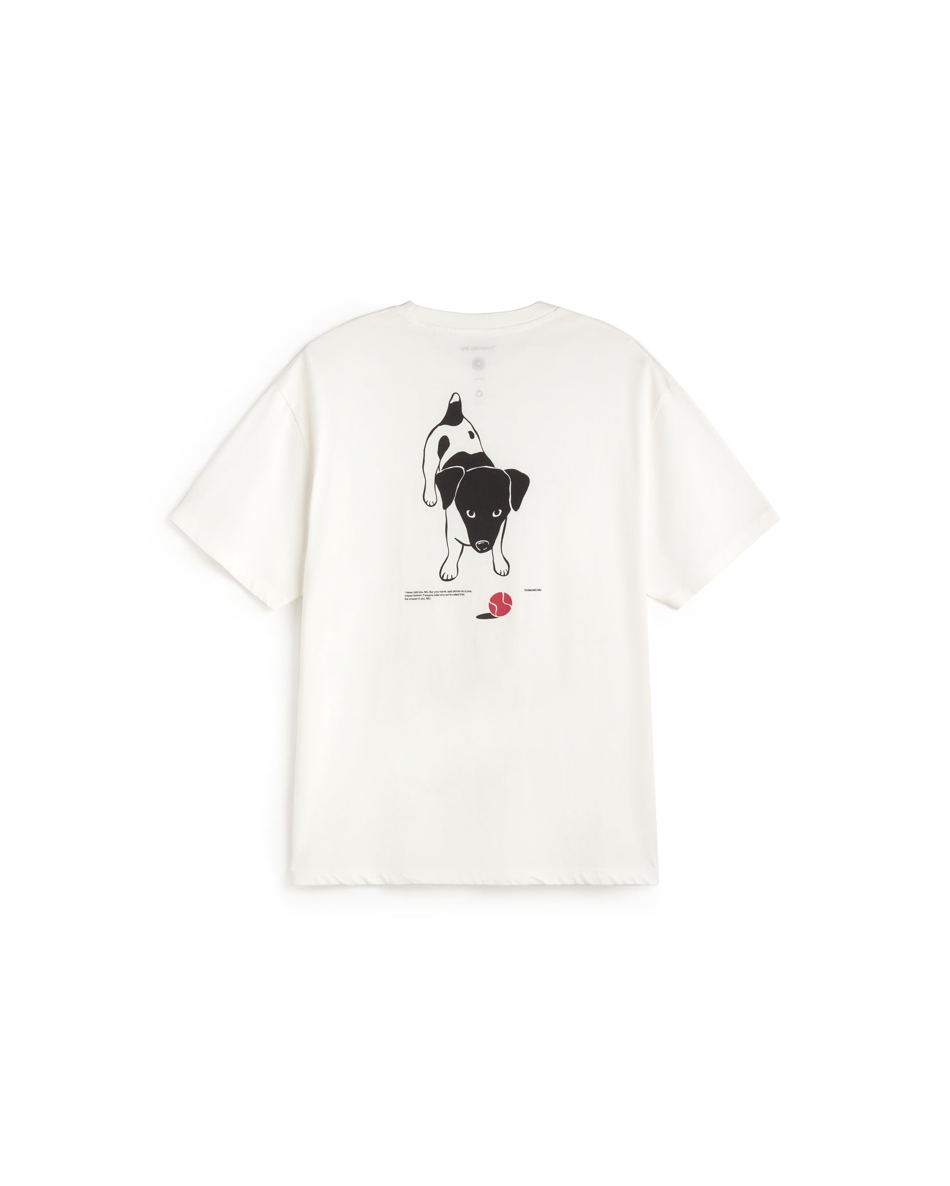 Camiseta dog ball Aaron sostenible silueta - 3