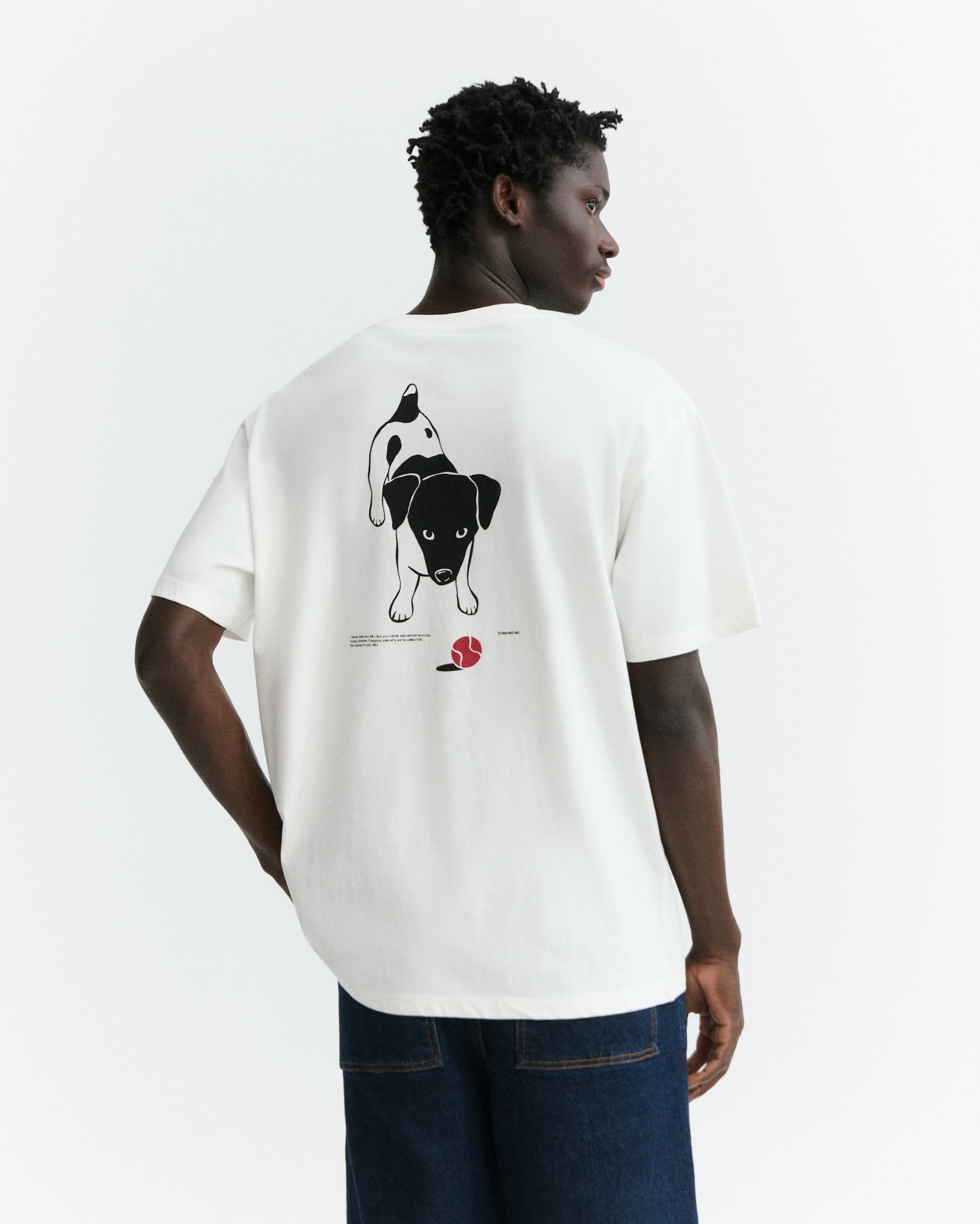 Camiseta dog ball Aaron sostenible - 3
